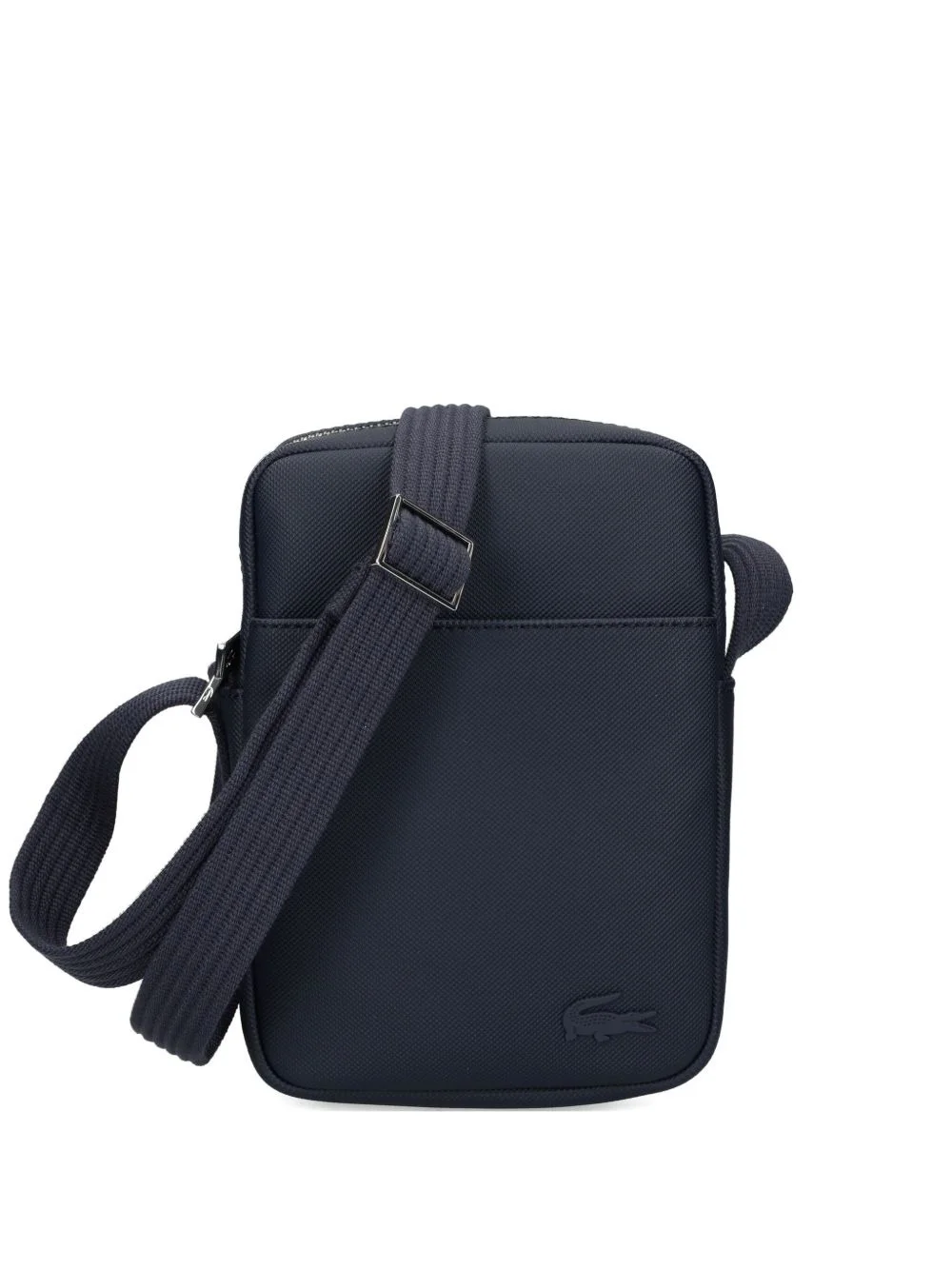 zip-fastening shoulder bag - 1
