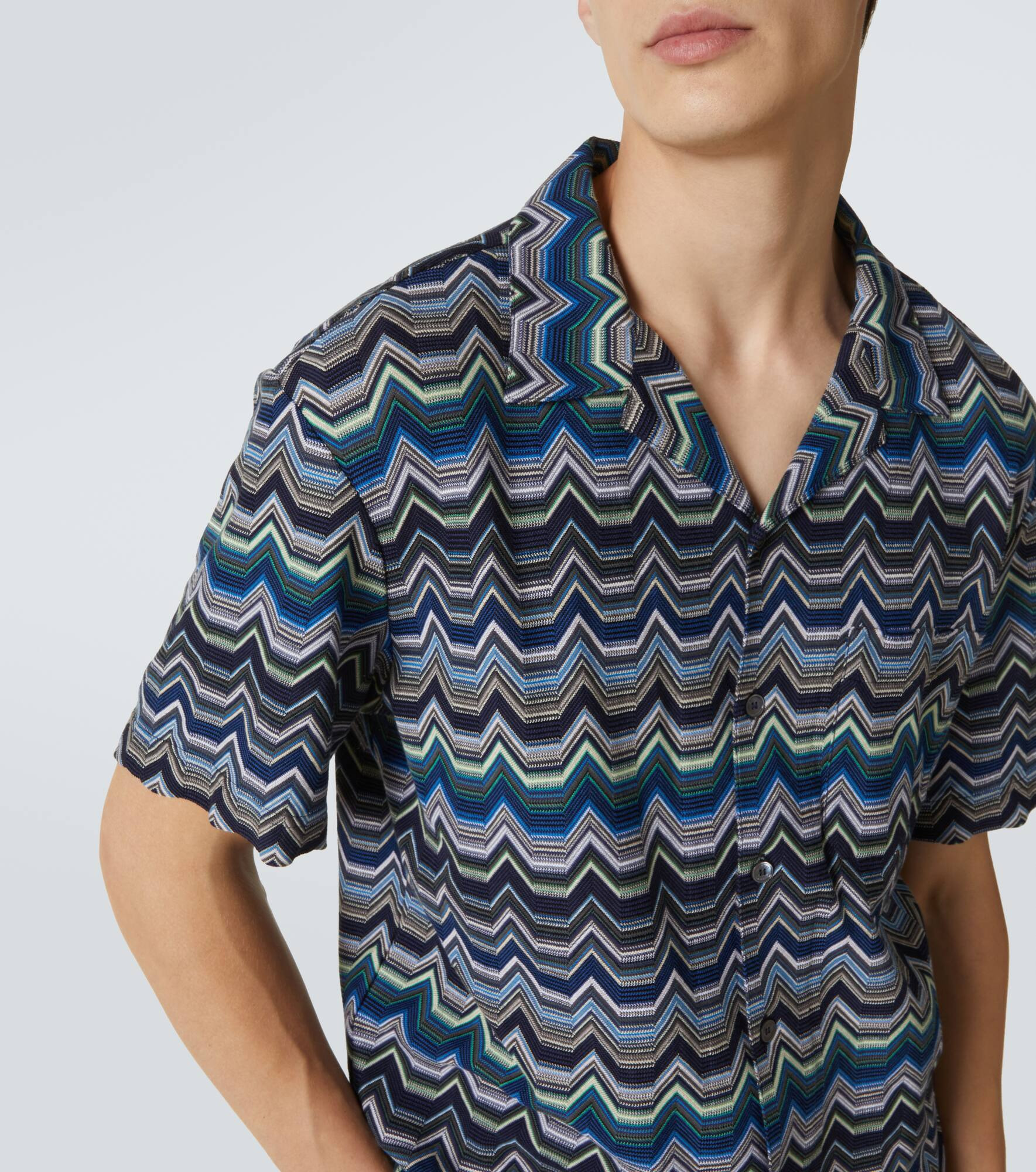 Zigzag cotton shirt - 6