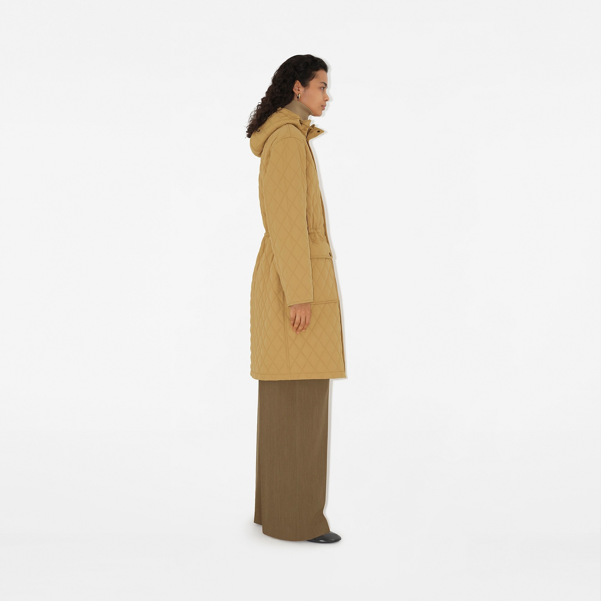 Quilted Nylon Parka - 3