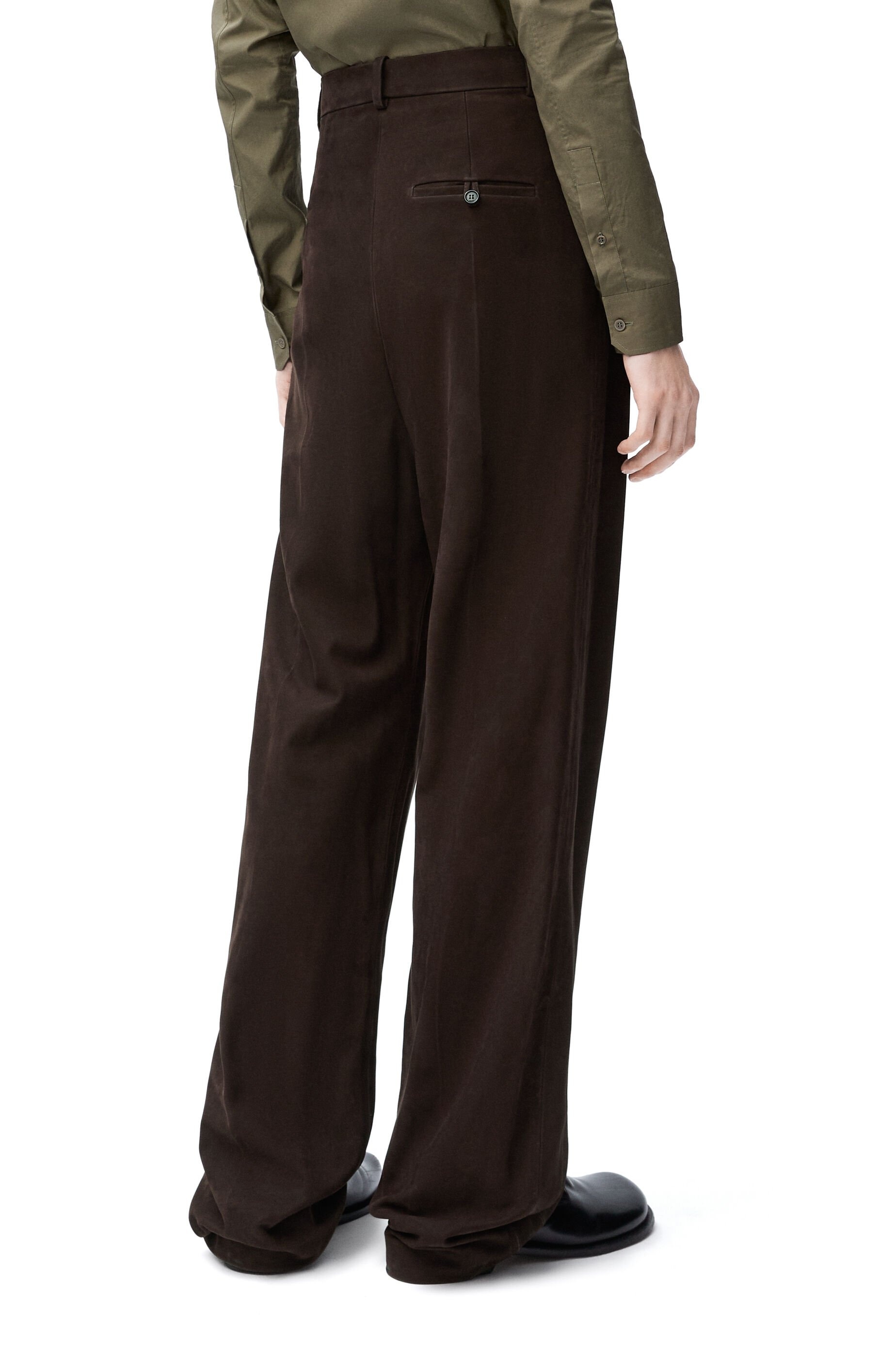 Trousers in nubuck - 4