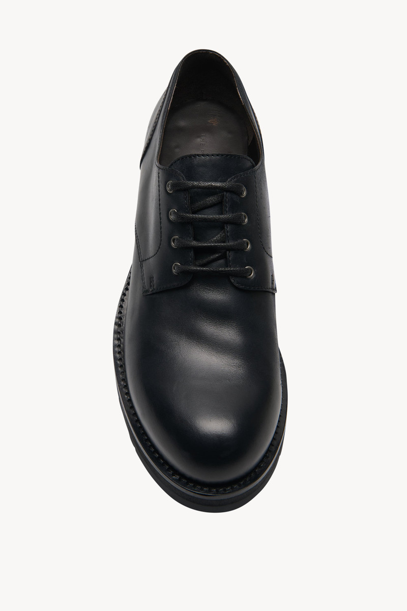 Derby Lug Sole Shoe in Leather 3