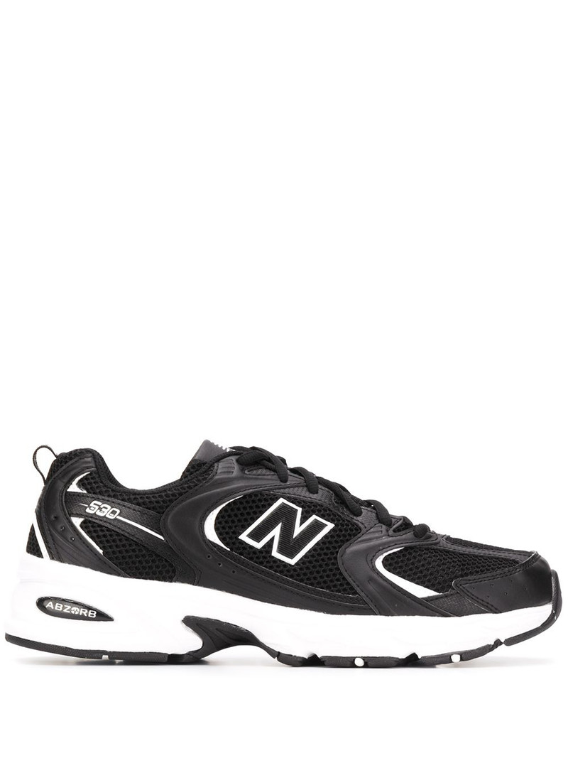 low-top logo sneakers 1