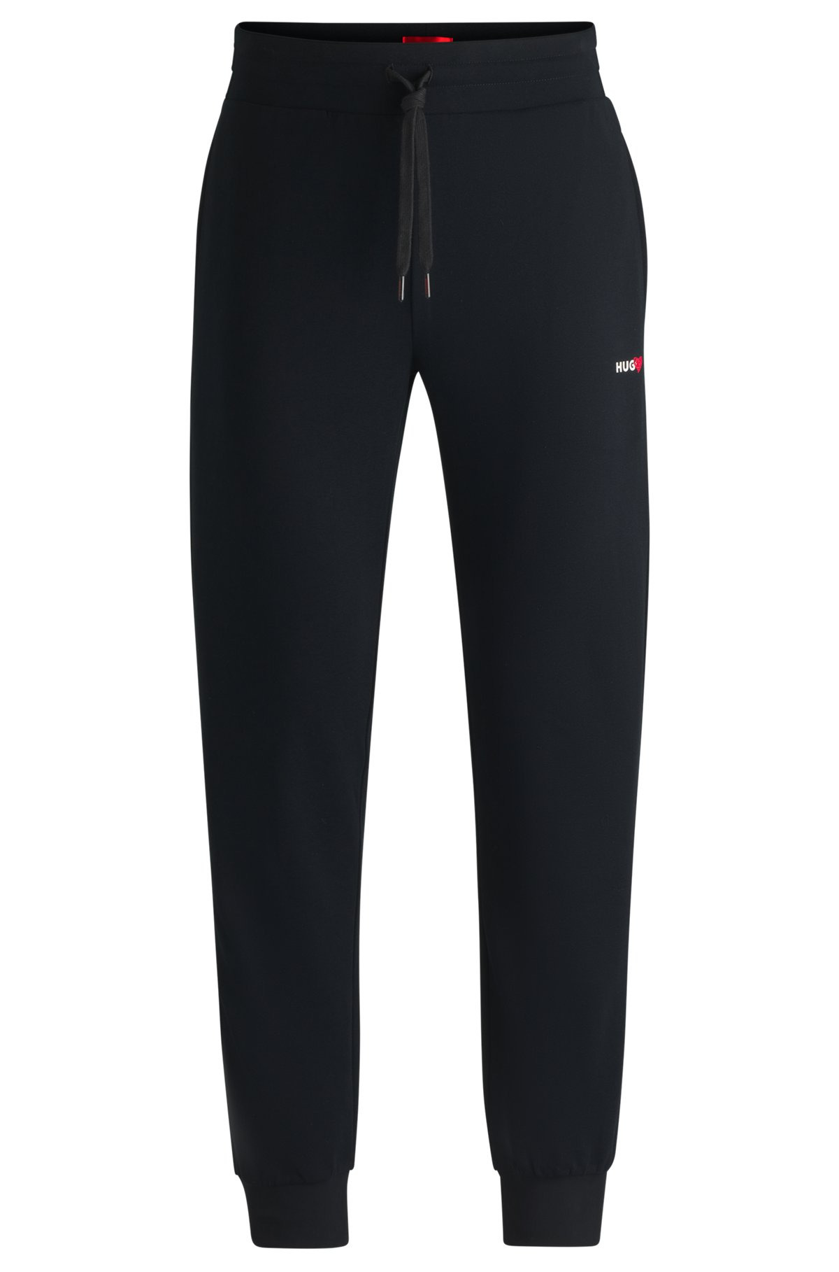 TRACKSUIT BOTTOMS WITH HEART LOGO - 1