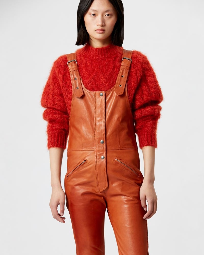 APOLINA LEATHER OVERALL - 4
