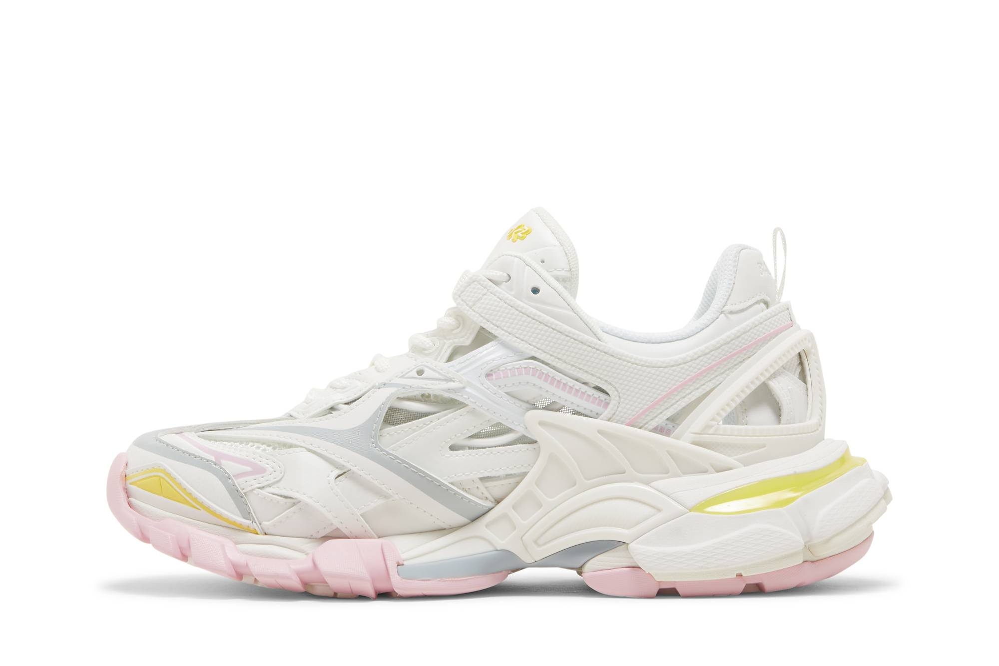 Balenciaga Wmns Track.2 Sneaker 'White Light Yellow' - 3