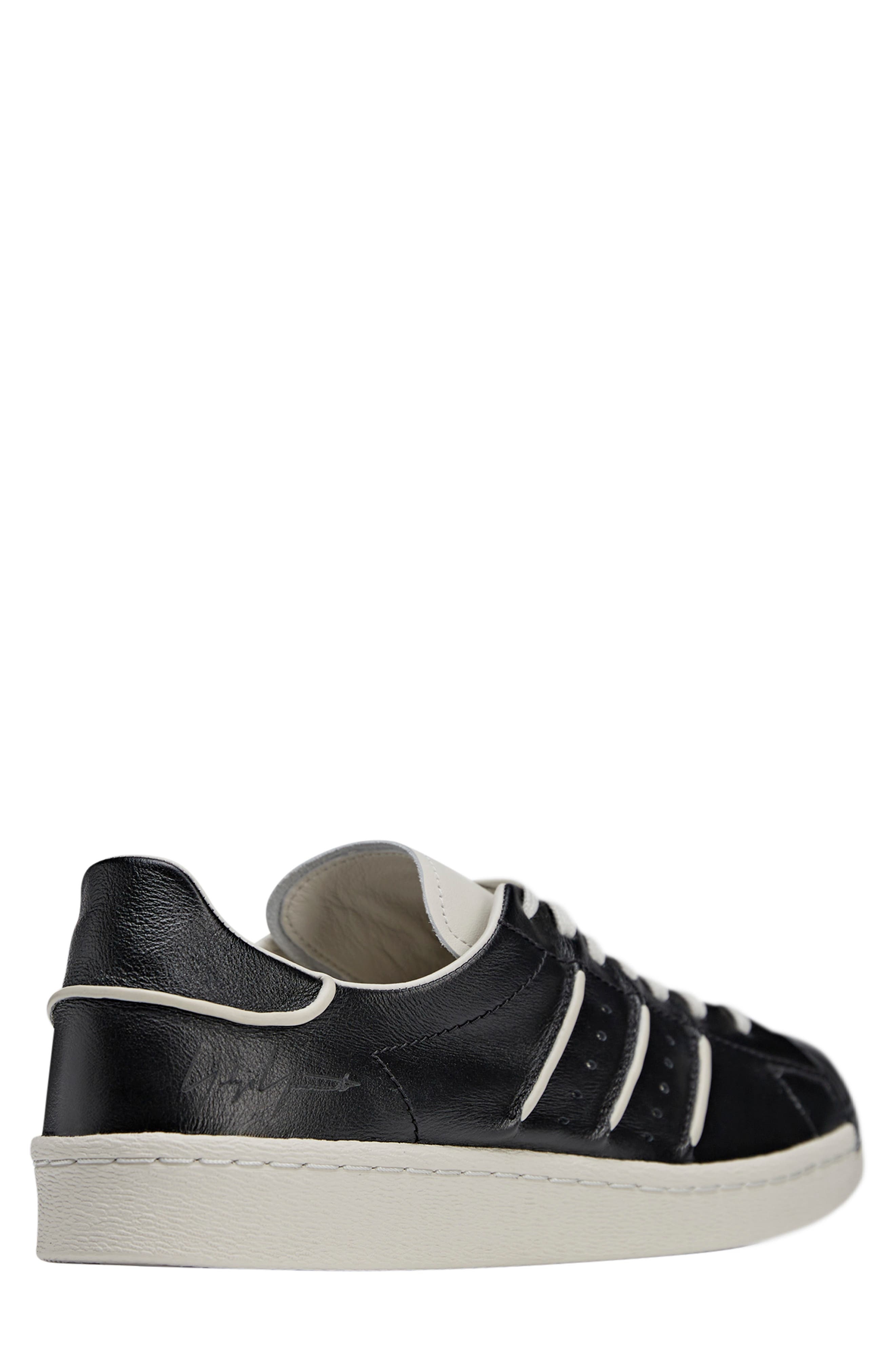 Y-3 Superstar Sneaker in Black/Black/Talc at Nordstrom - 2