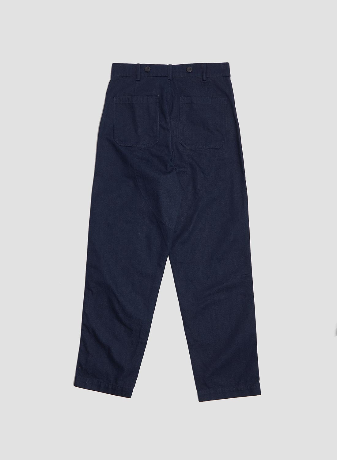6 Pocket Pant Heavy Cotton in Black Navy - 4