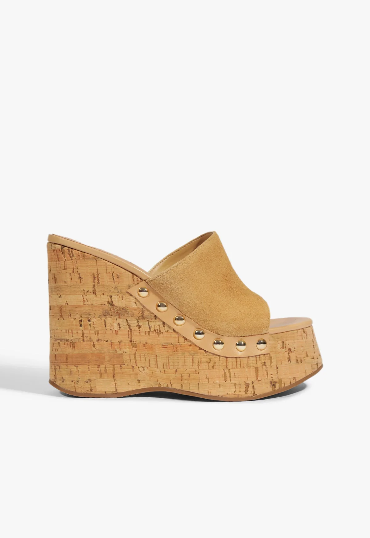 Dalle Studs Suede Sandal - 1