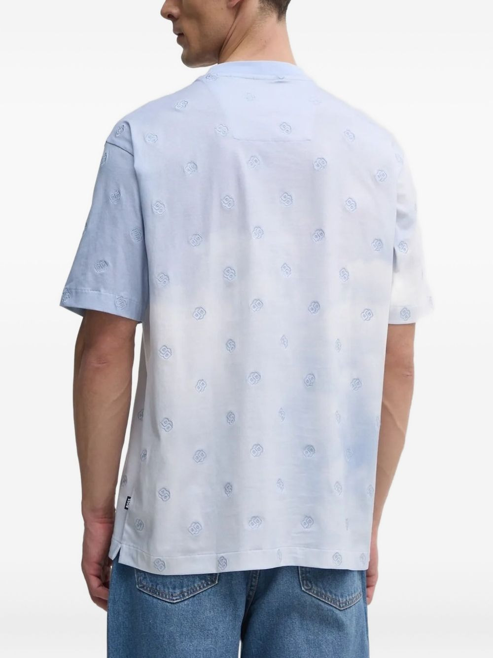 logo-embroidered T-shirt - 2