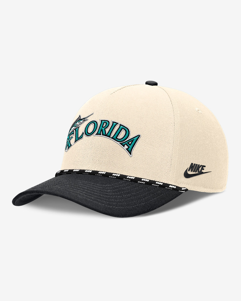 Florida Marlins Rise Men's Nike MLB Adjustable Hat 1