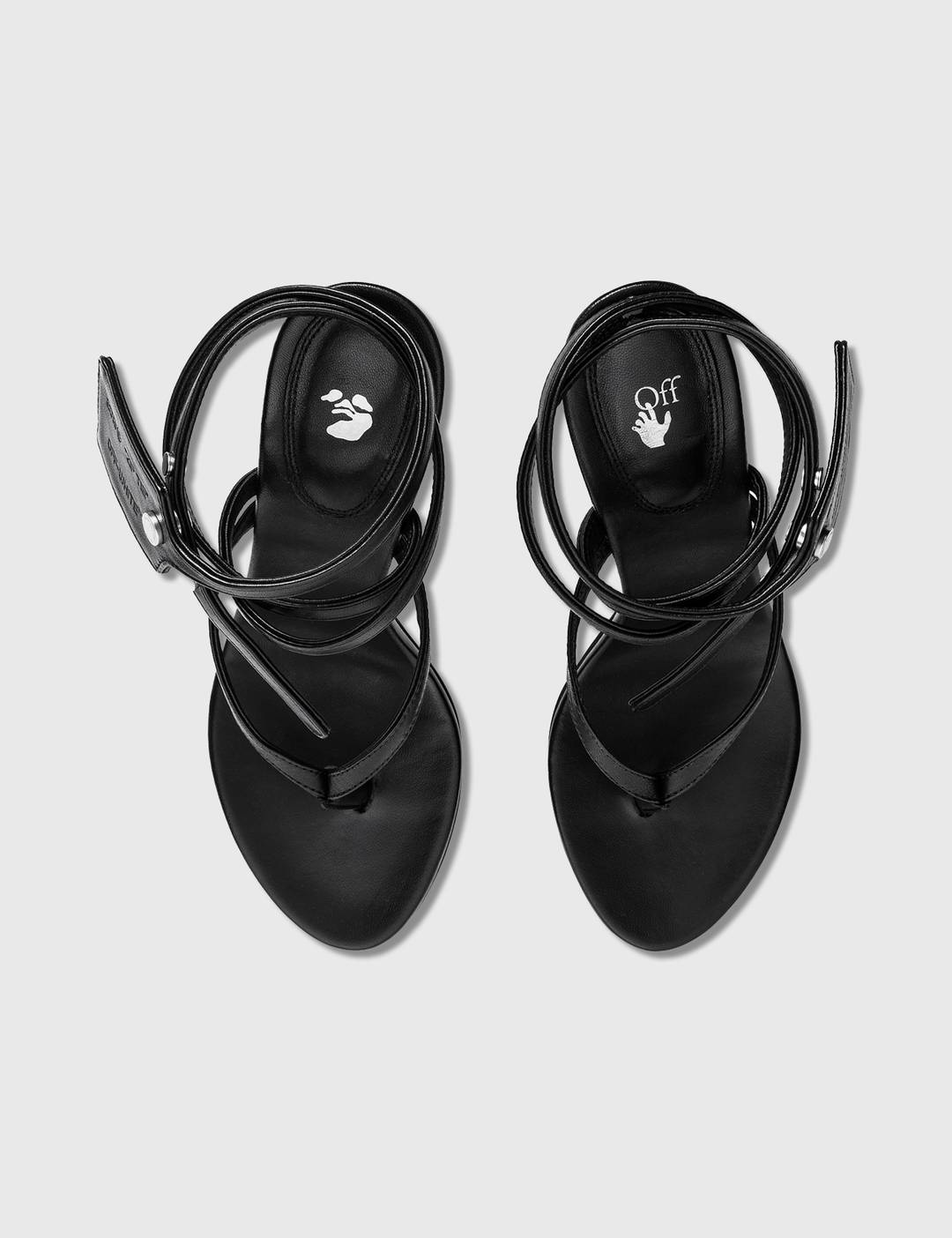 Zip Tie Leather Sandal - 4