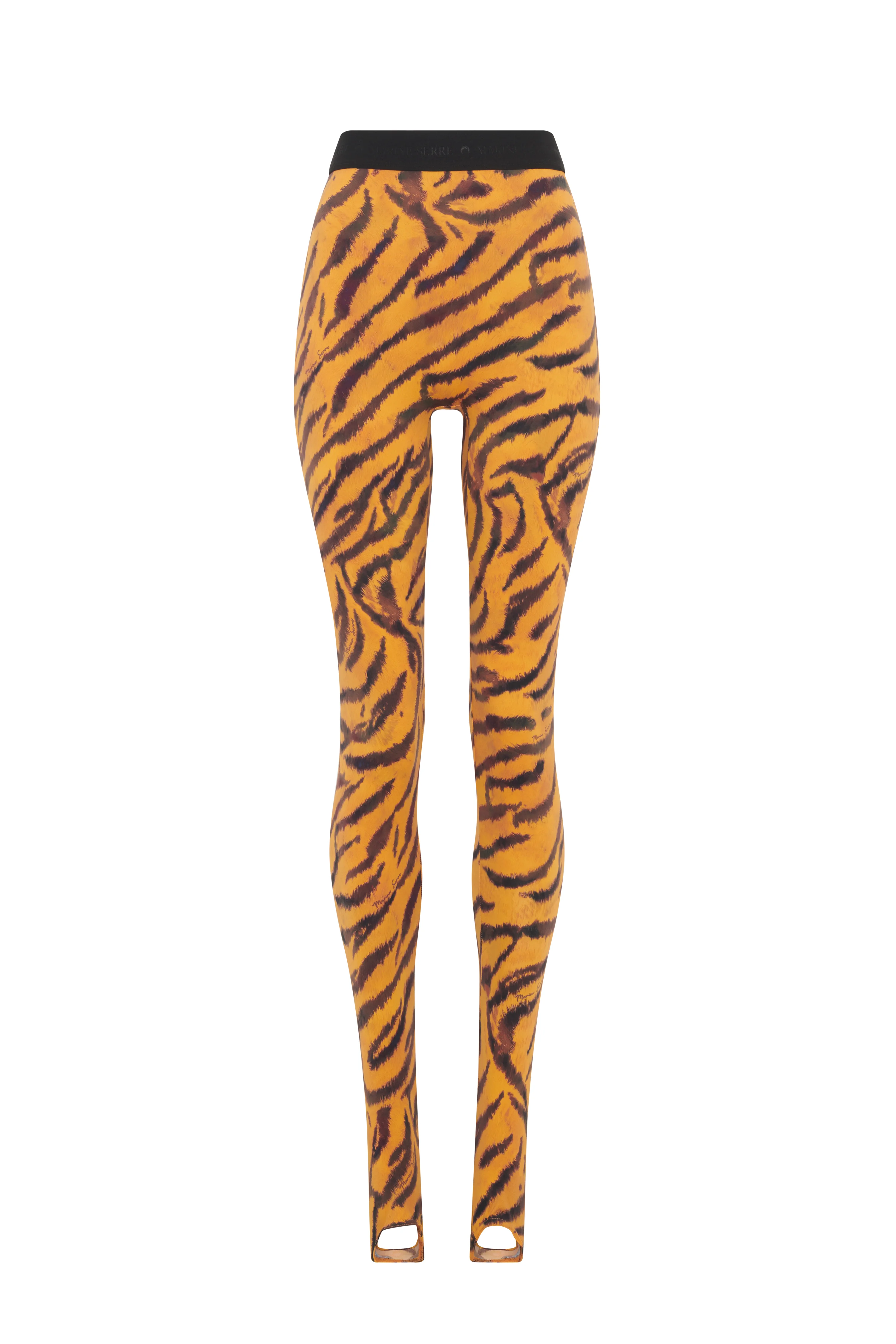 TIGER PRINTED JERSEY LEGGINGS - 1