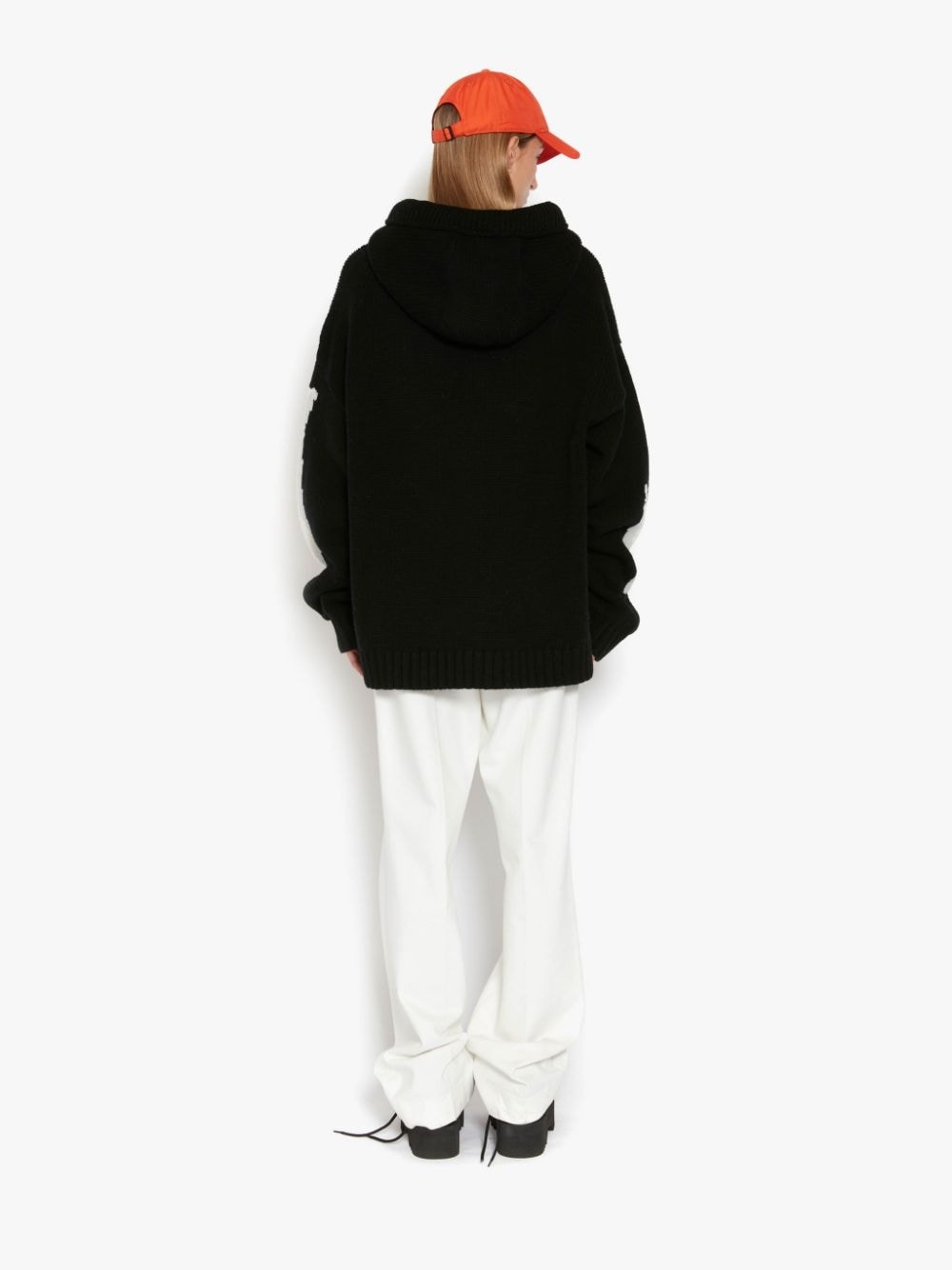GOTHIC LOGO CHUNKY HOODIE - 4