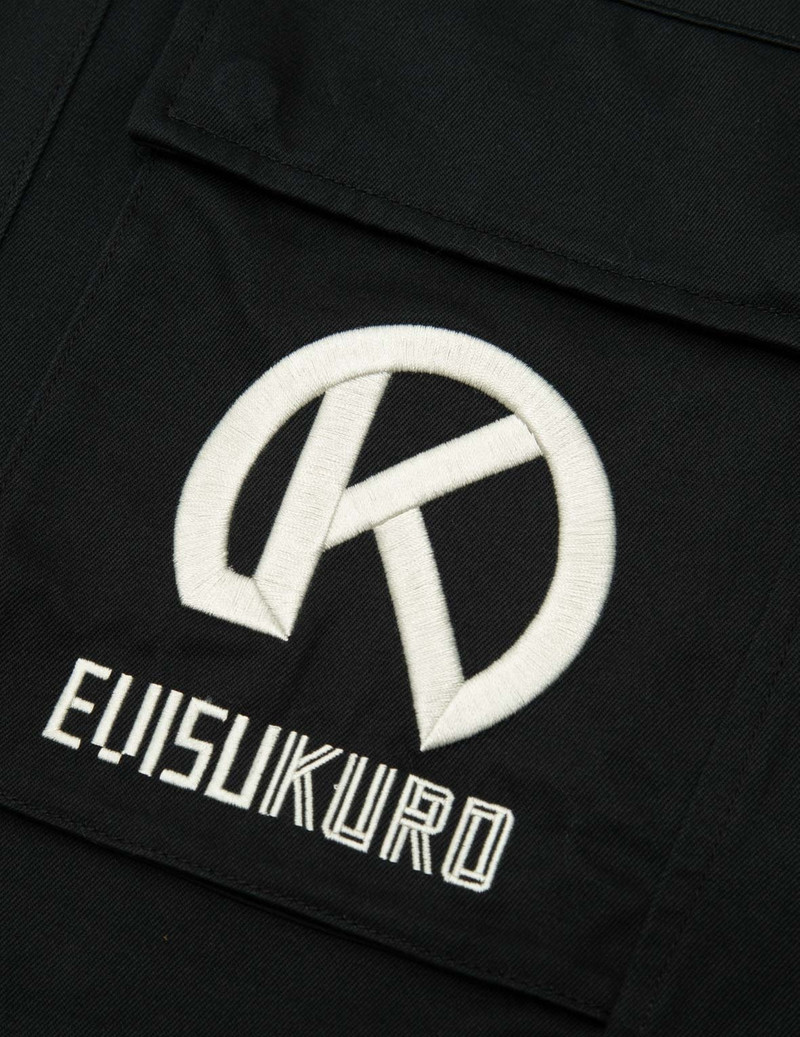 Multi Logo Print Cargo Shirt 10