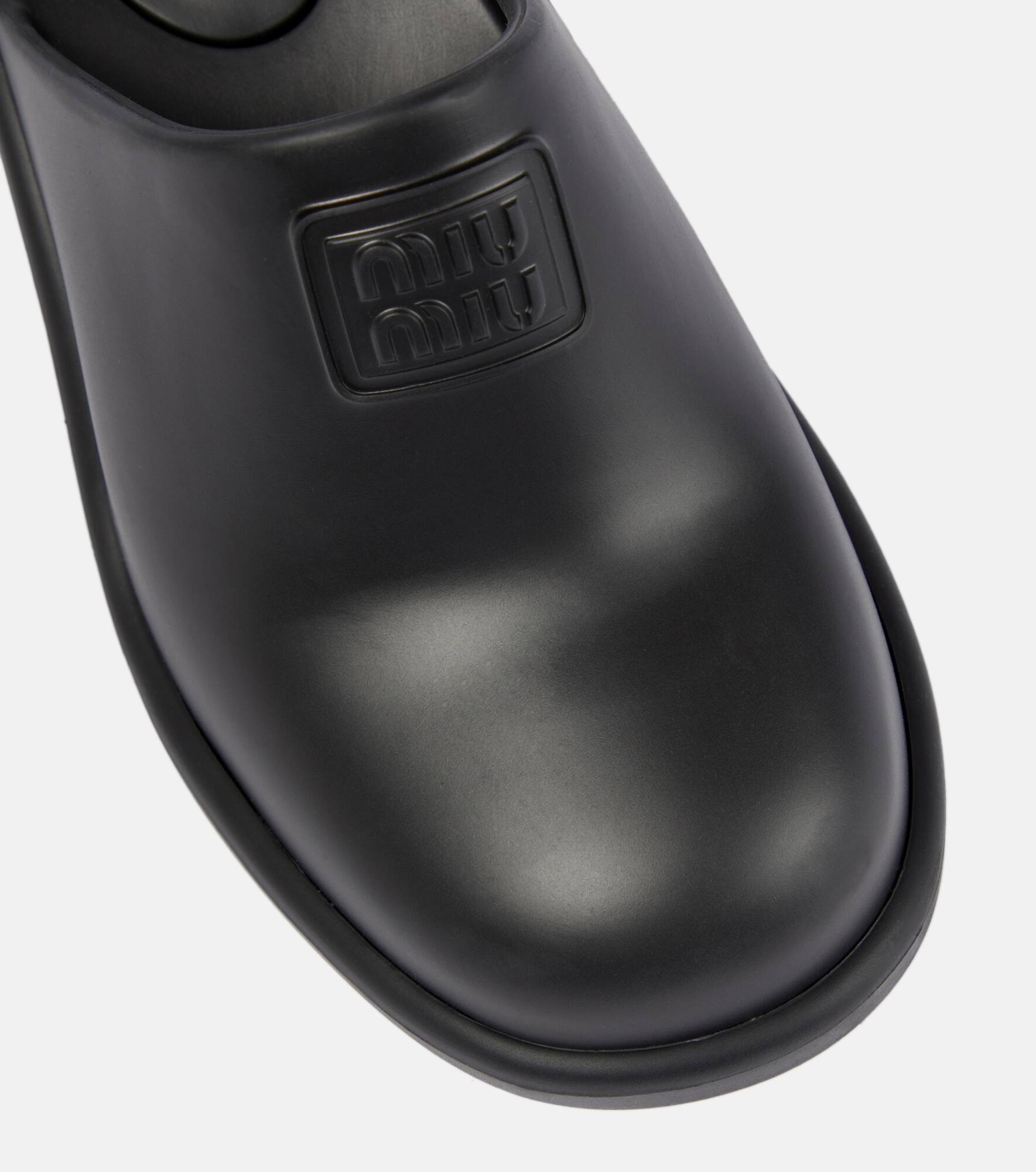 Logo rubber clogs - 6