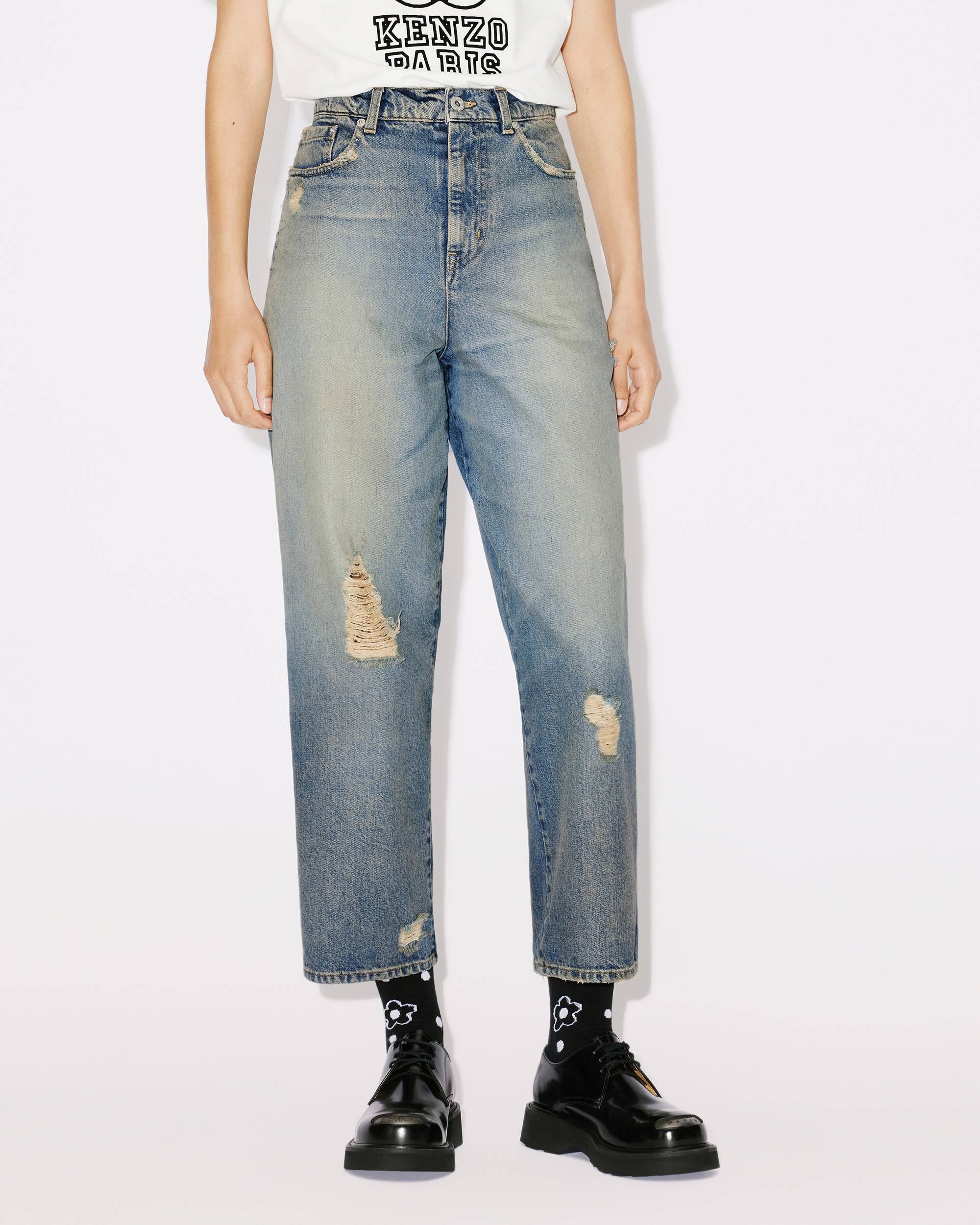 Loose tapered jeans - 4