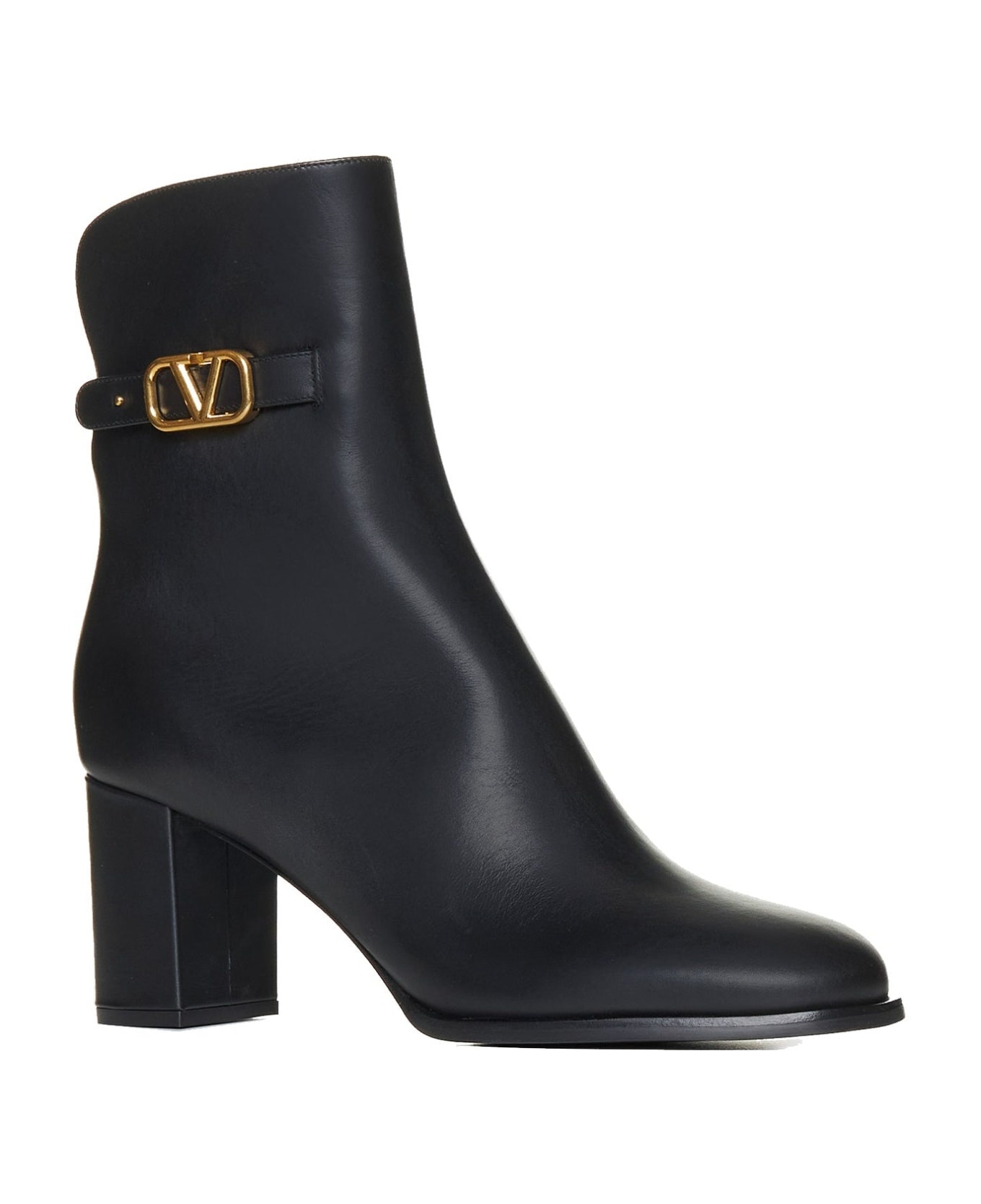 Garavani Vlogo Signature Leather Boots - 2