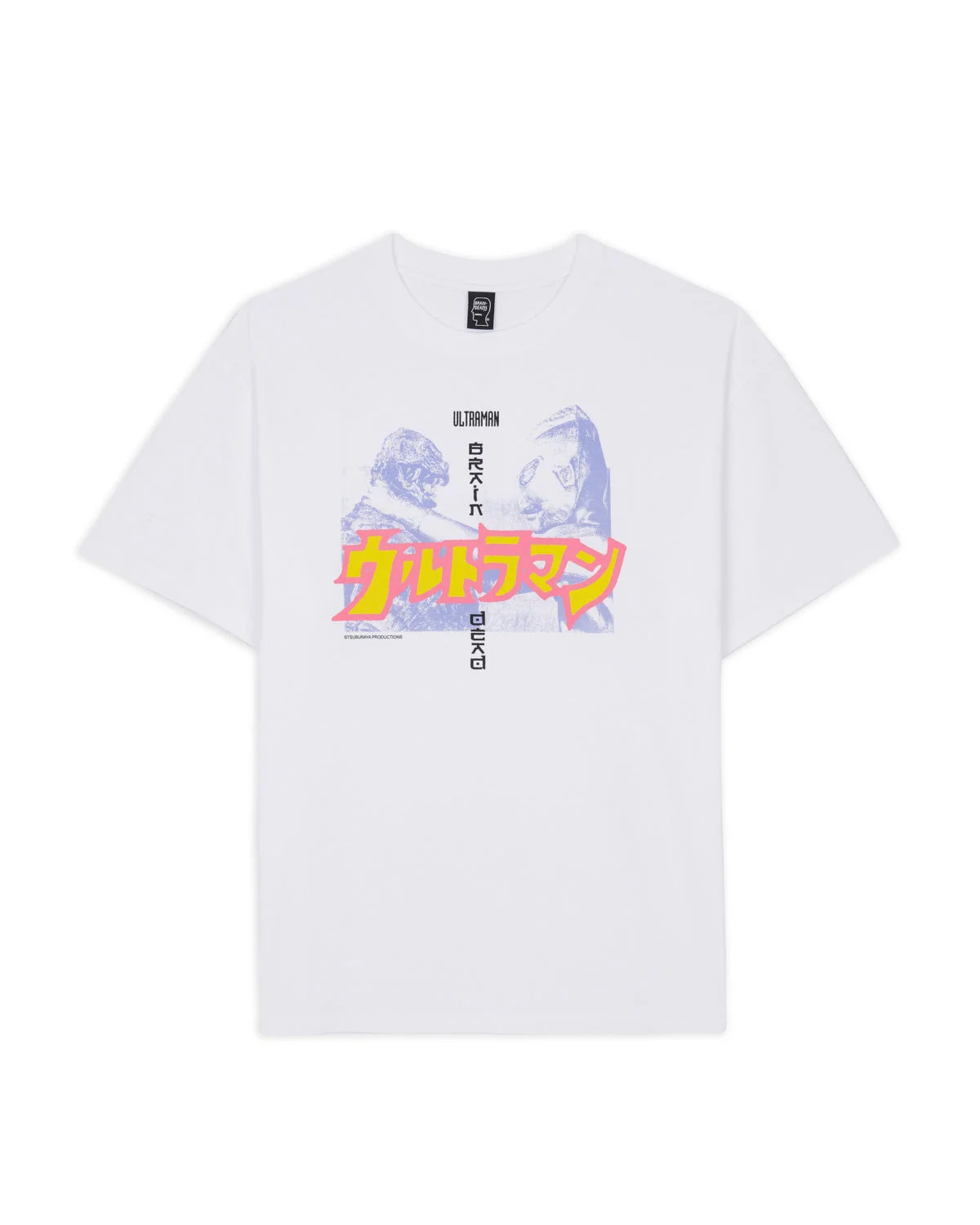 Brain Dead x Ultraman Series Monster Zone Duel T-Shirt - White - 1