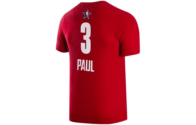 Jordan Air Jordan ALL-STAR NBA Chris Paul T-Shirt 'Red' DX9894-697 outlook