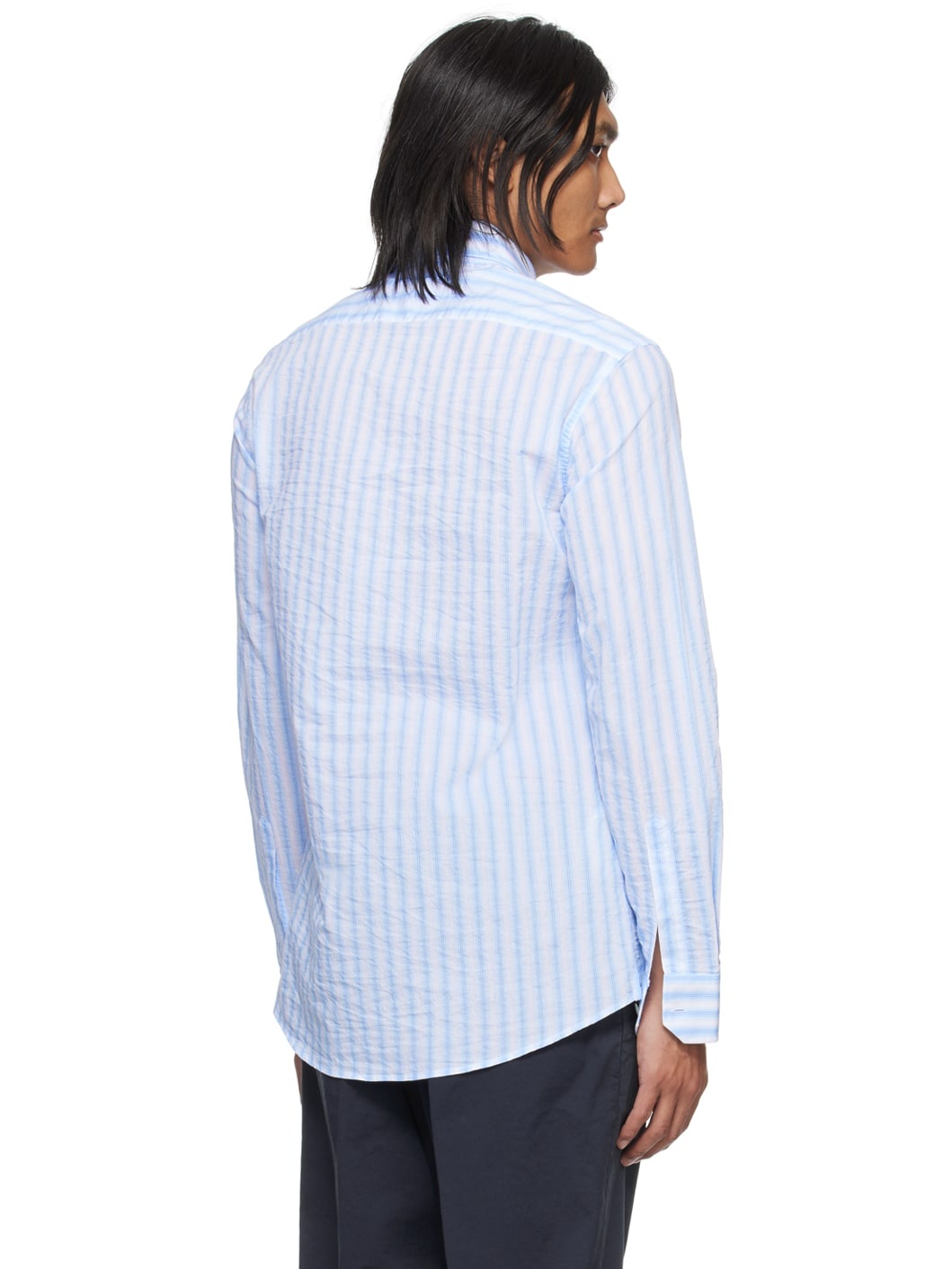 Blue Surian Barai Shirt - 3