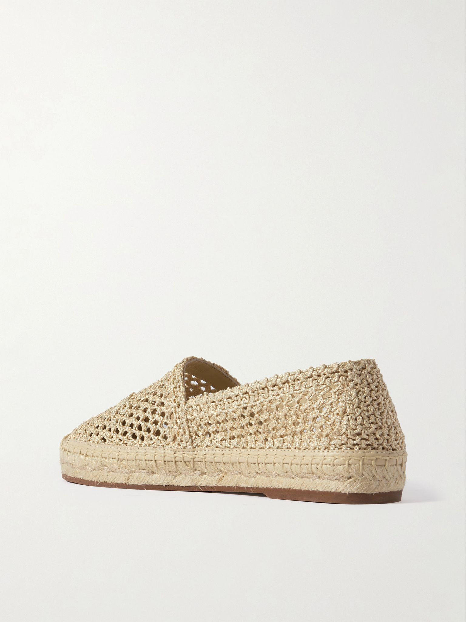 Isla crocheted espadrilles Beige - 3