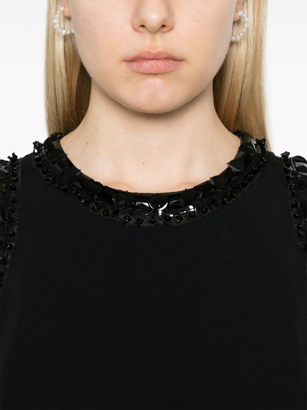 embroidered cady top - 5