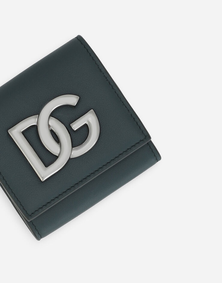 Calfskin coin pocket with DG logo - 4