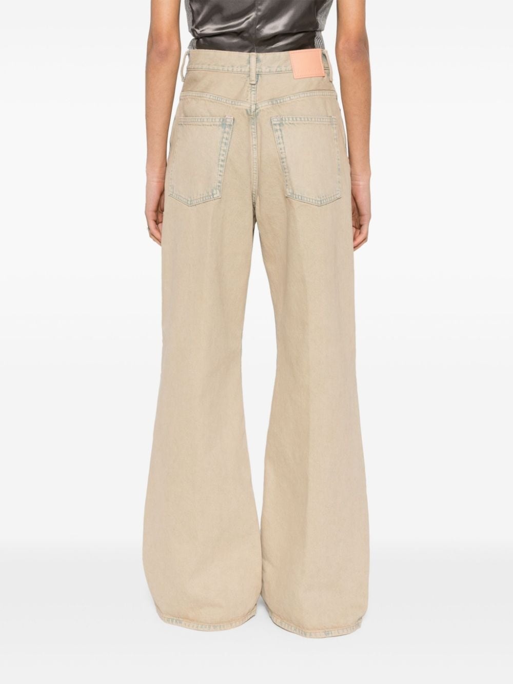 wide-leg jeans - 4