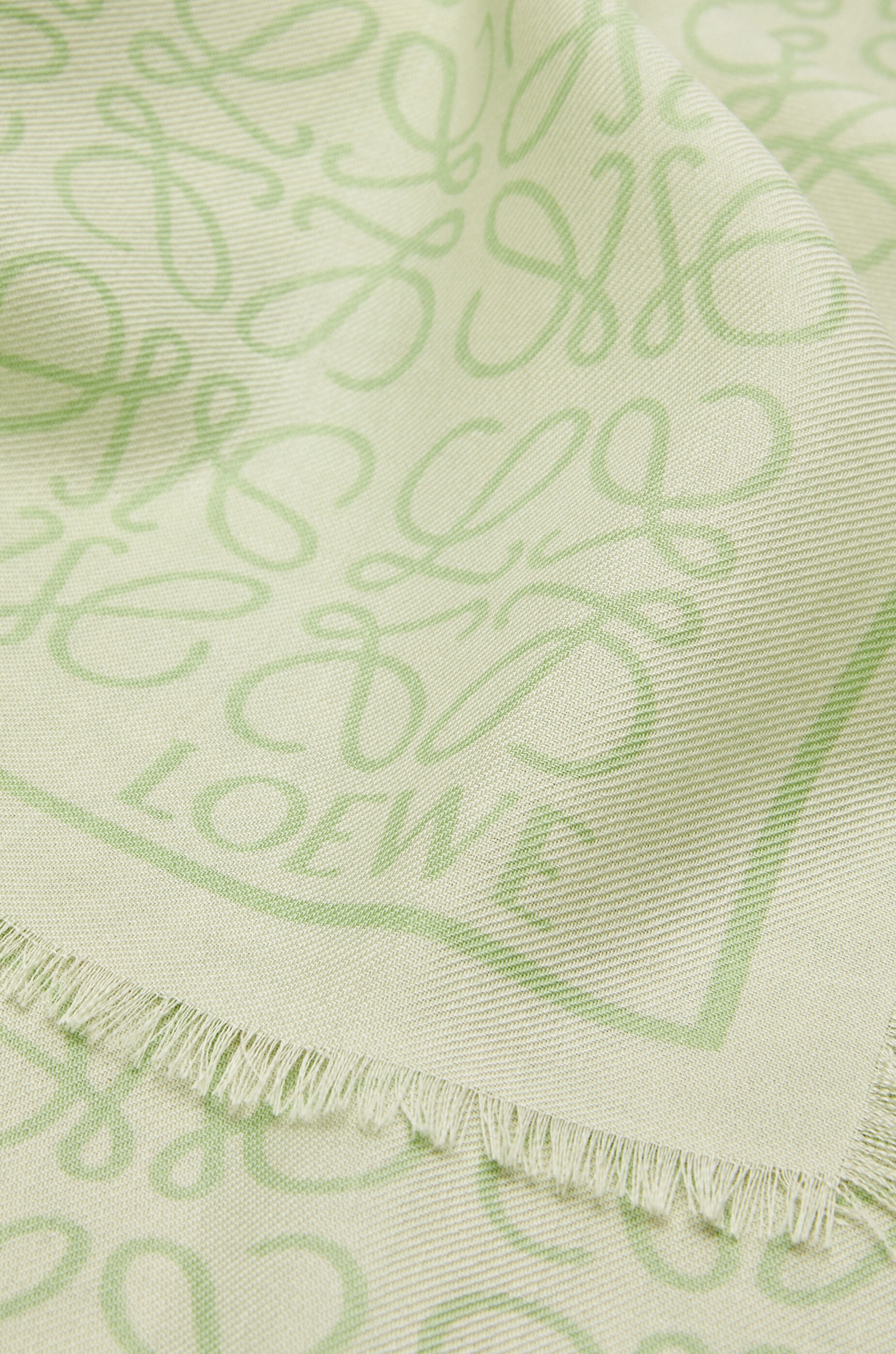 Anagram scarf in wool and silk - 3