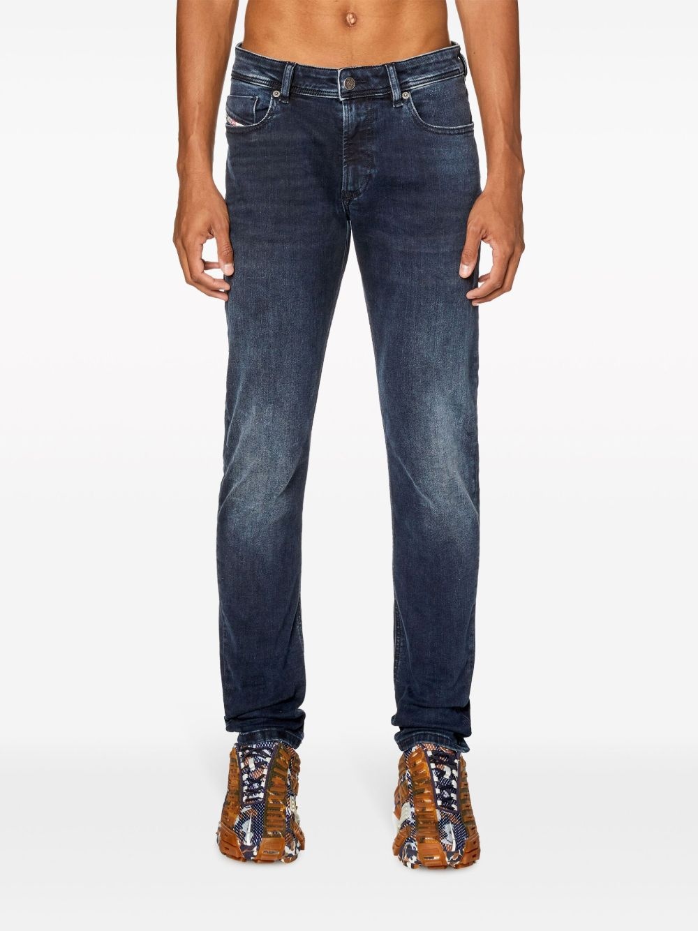 low-rise skinny jeans - 3