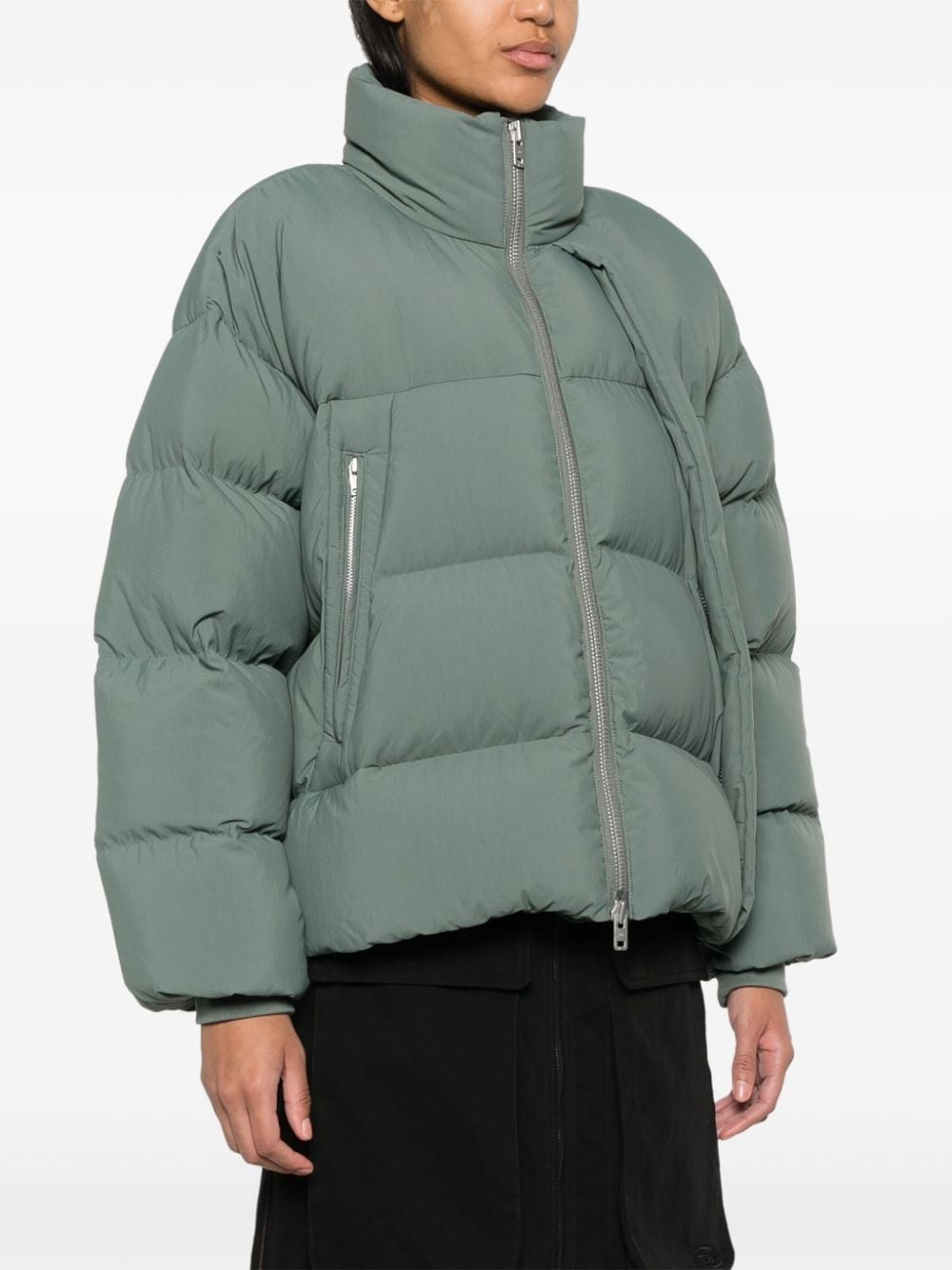 x Y-3 asymmetric puffer jacket - 3