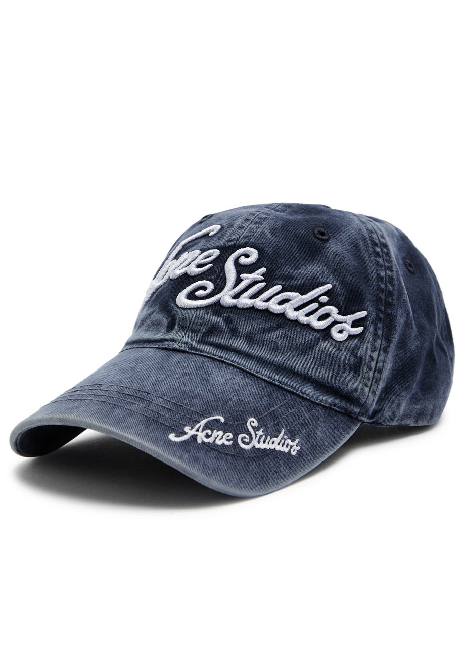 Acne Studios Carliy Venice Logo-embroidered Cotton cap - 2