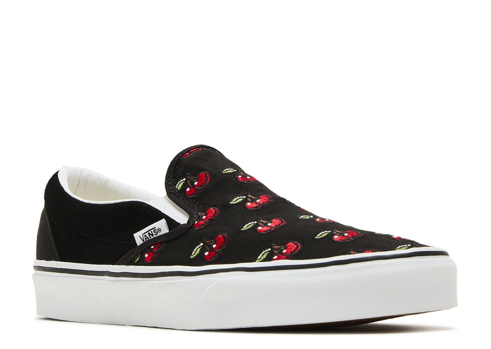 CLASSIC SLIP-ON 'CHERRIES BLACK' - 2