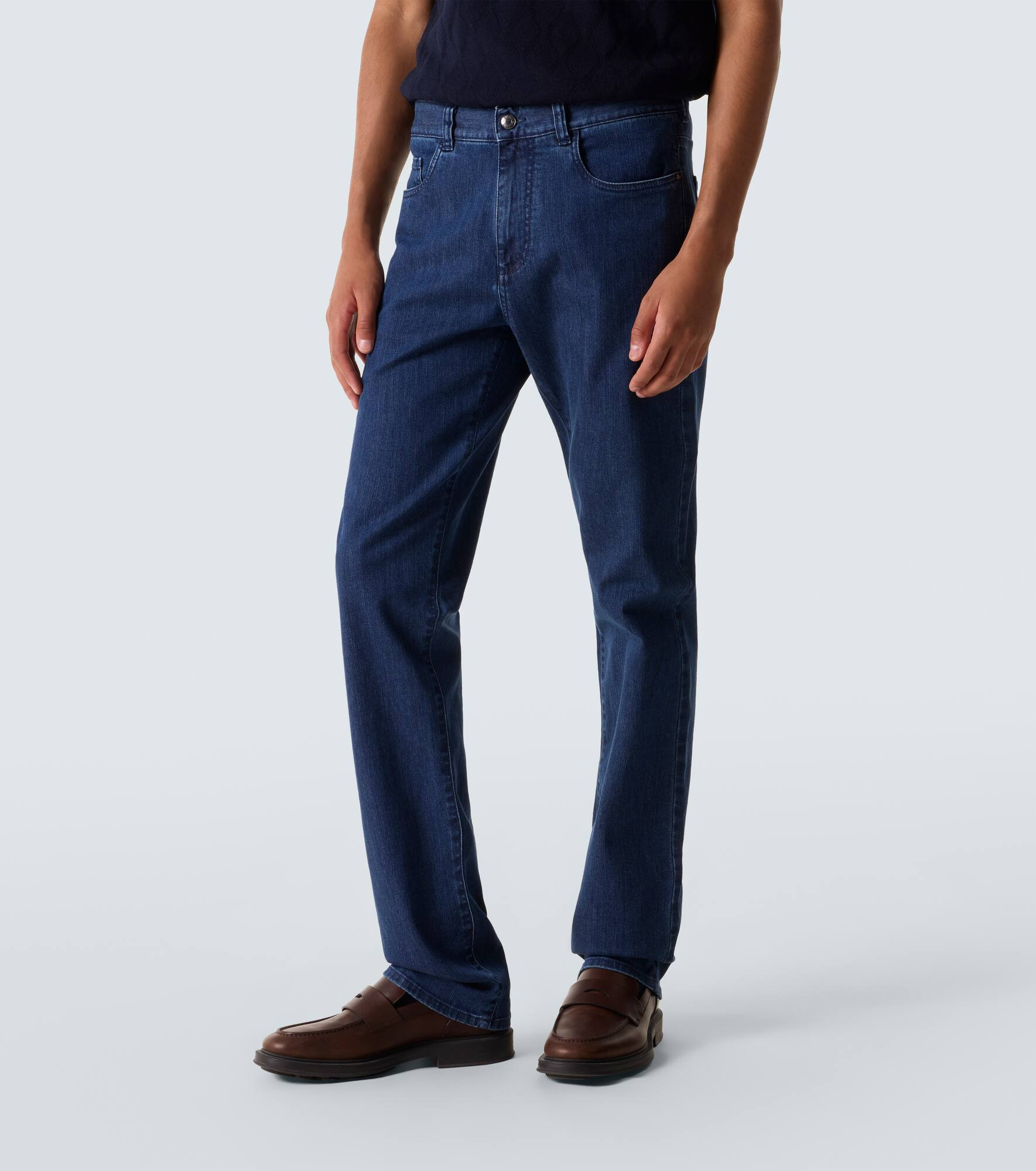 Mid-rise slim jeans - 3