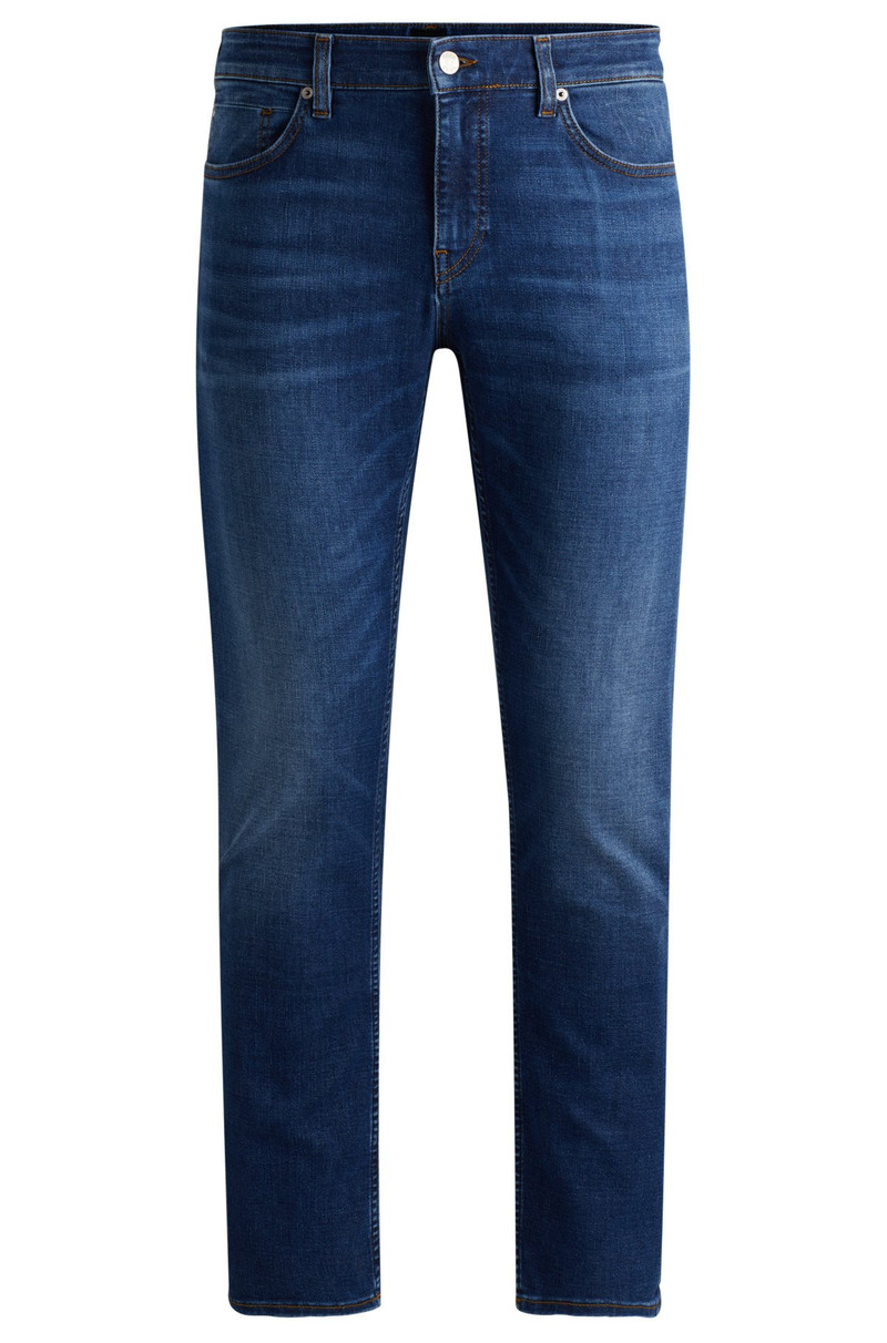 DELAWARE SLIM-FIT JEANS IN DARK-BLUE SUPER-SOFT DENIM 1