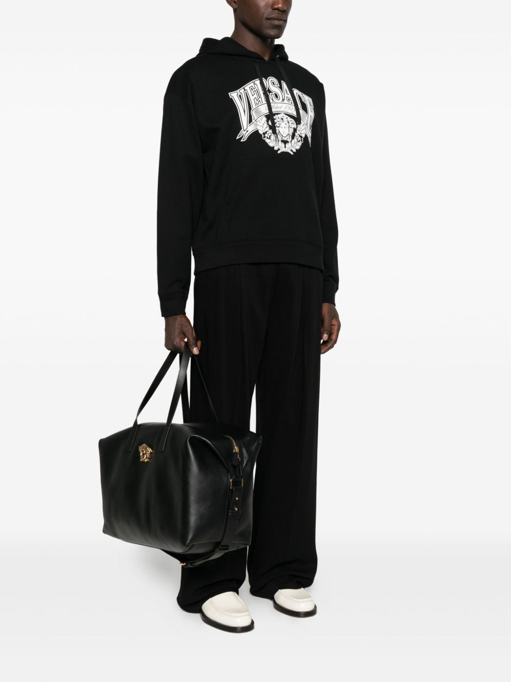 La Medusa leather duffle bag - 2
