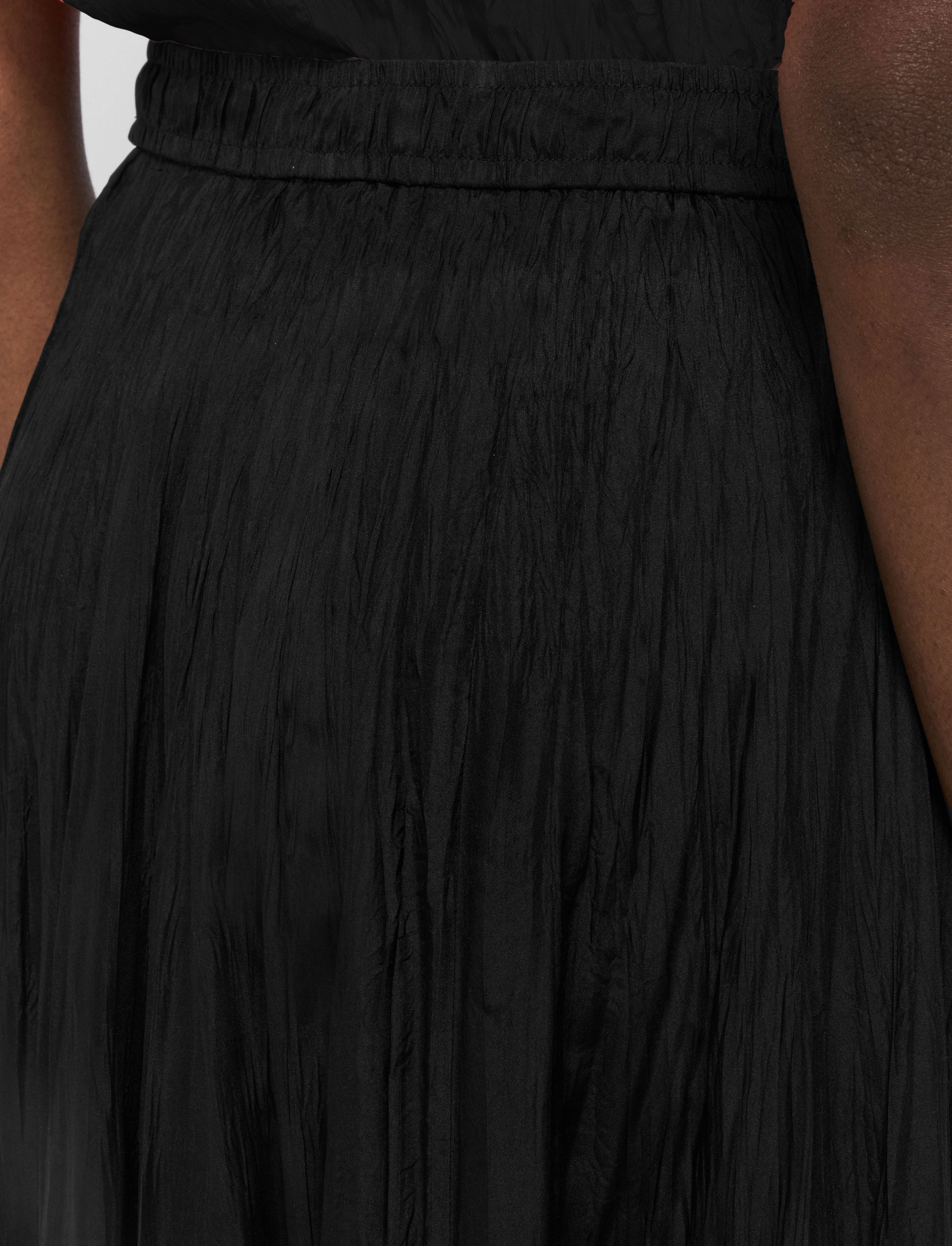 Sully Habotai Silk Skirt - 4