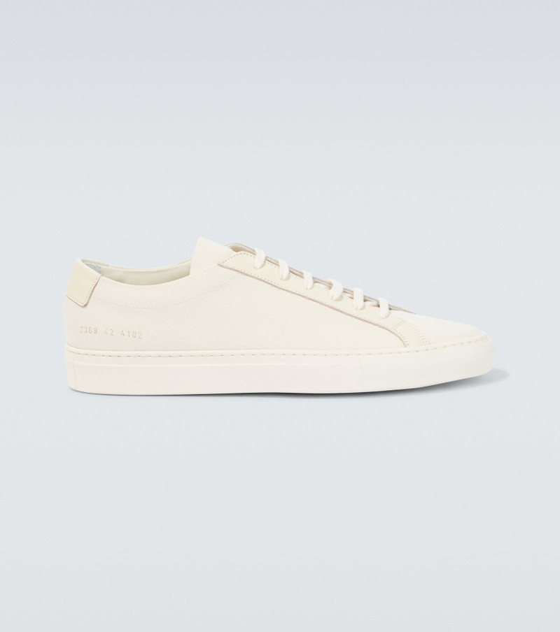 Achilles leather and canvas sneakers - 1