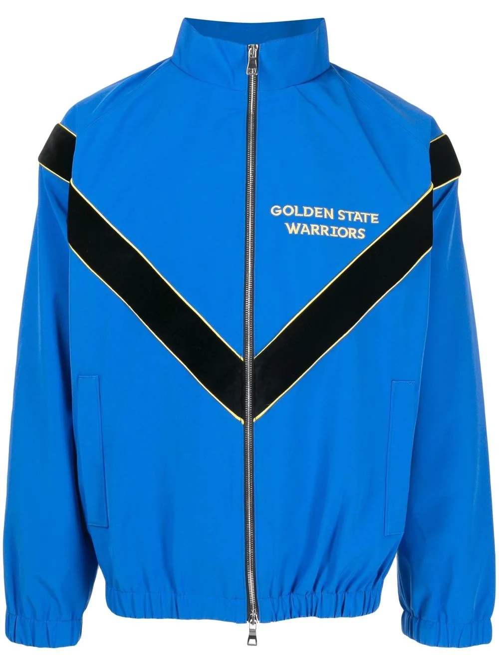 Warriors contrast stripe track jacket - 1