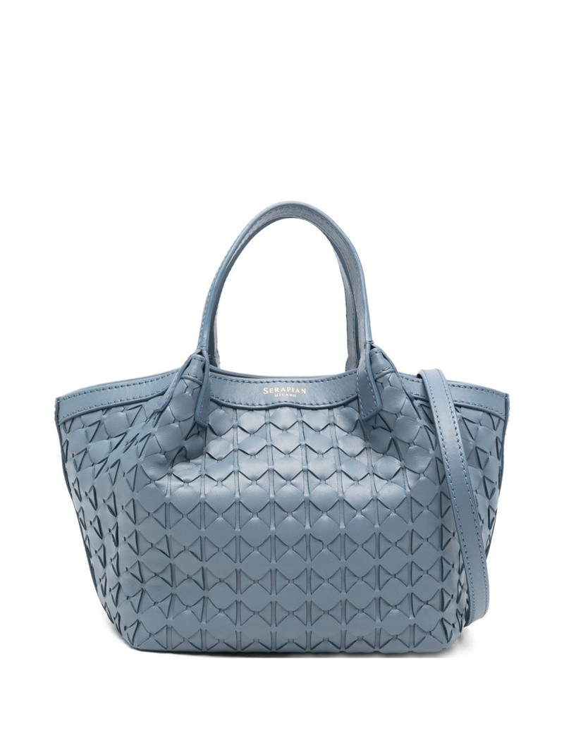 mini Secret leather tote bag 1