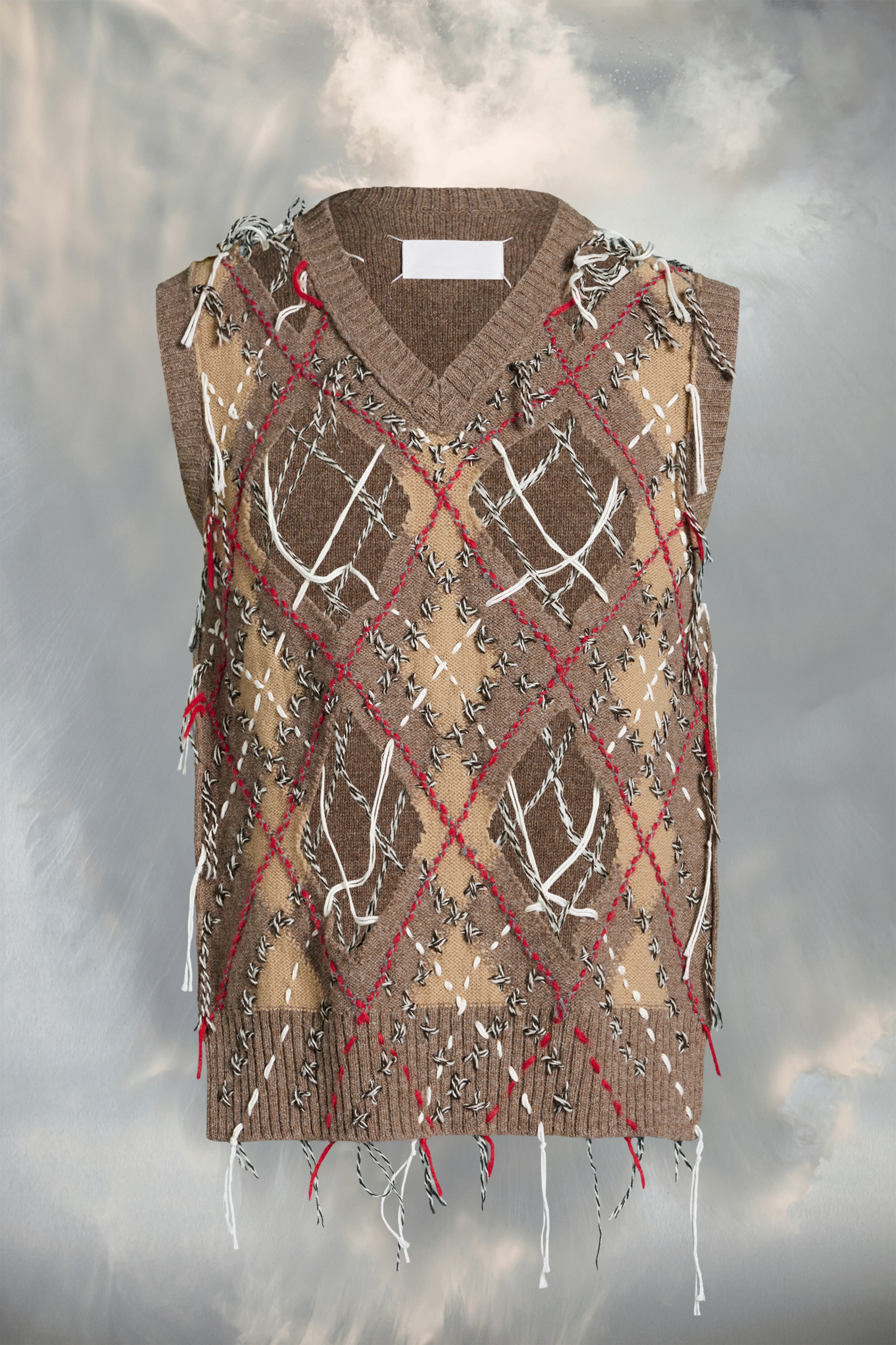 Cut-out knit tank - 1