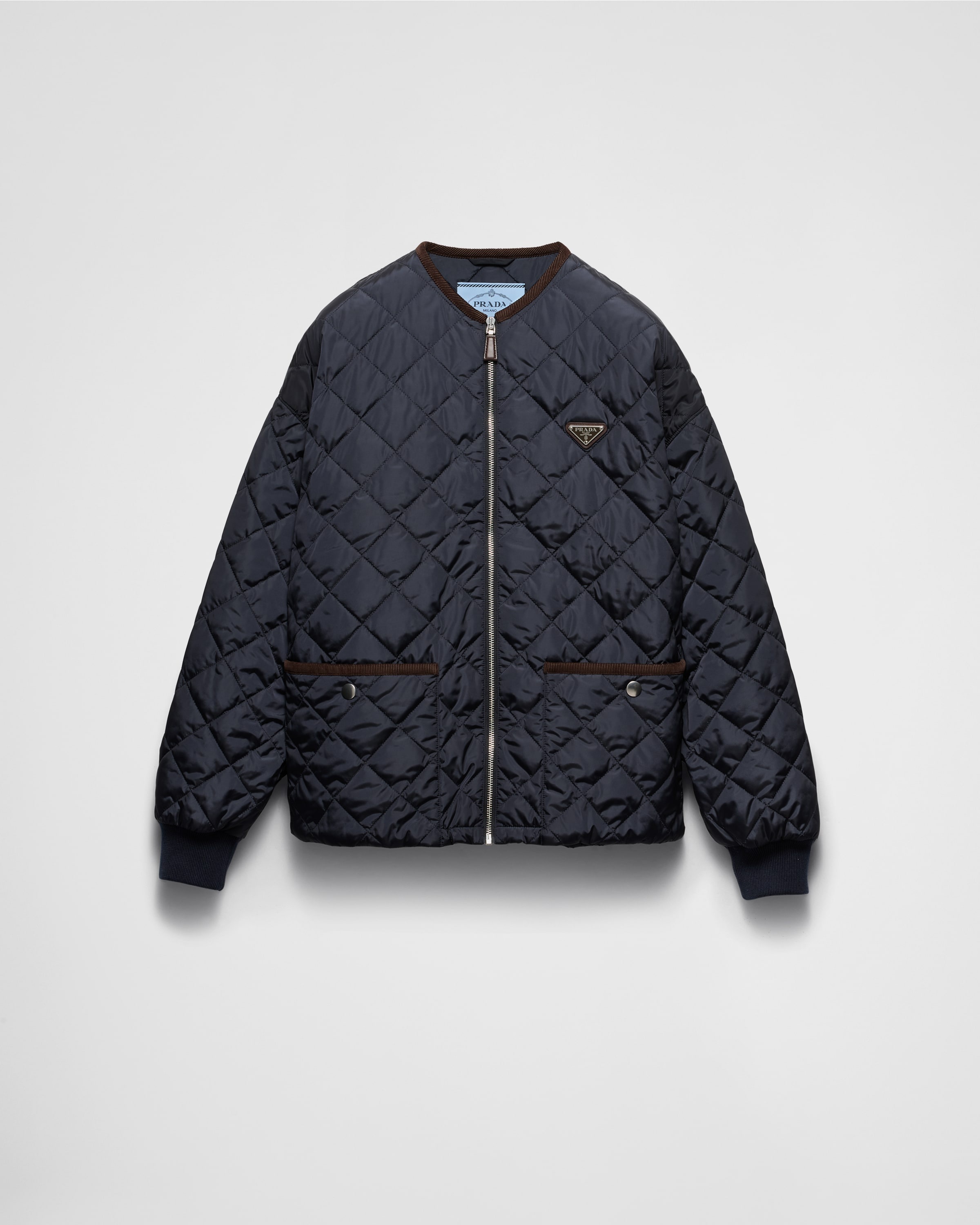 Quilted light Re-Nylon jacket - 1