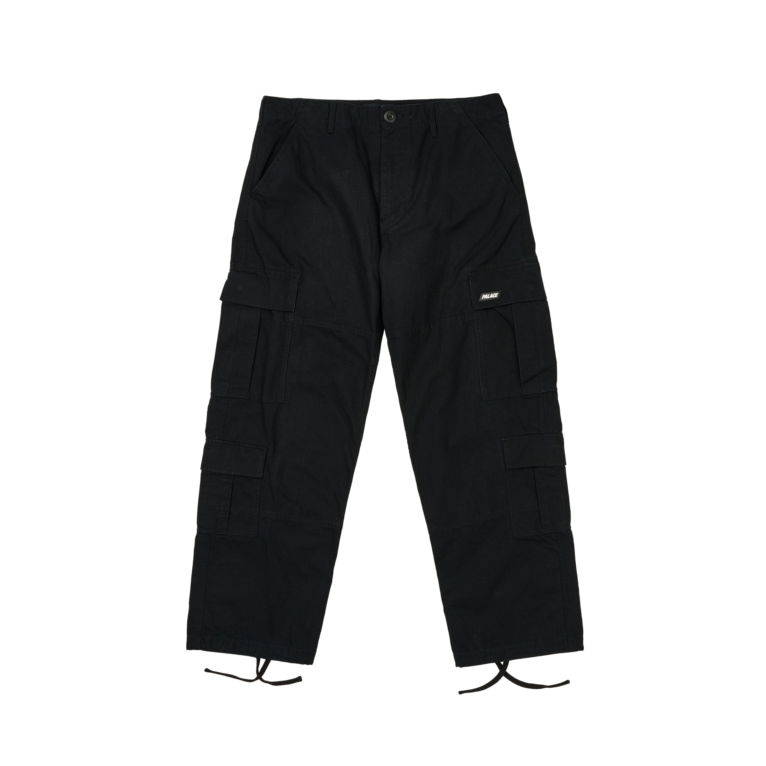 RIPSTOP CARGO TROUSER BLACK - 1