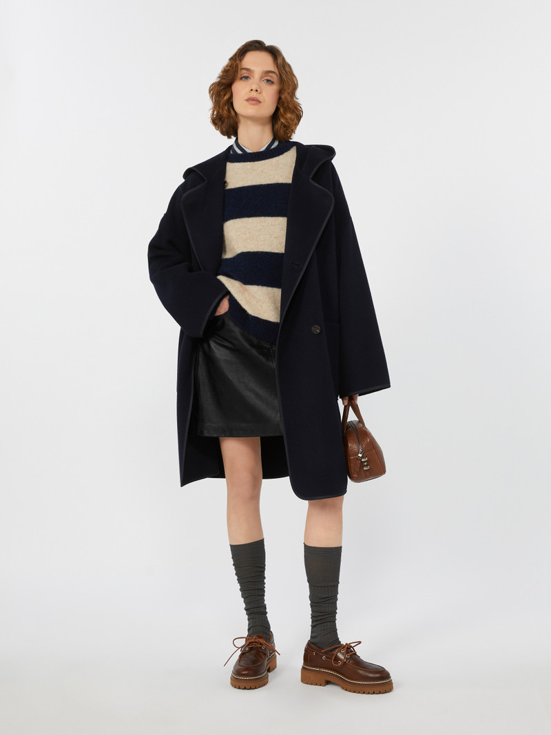WEEKEND Max Mara BERGEN Coat in double-faced wool broadcloth outlook