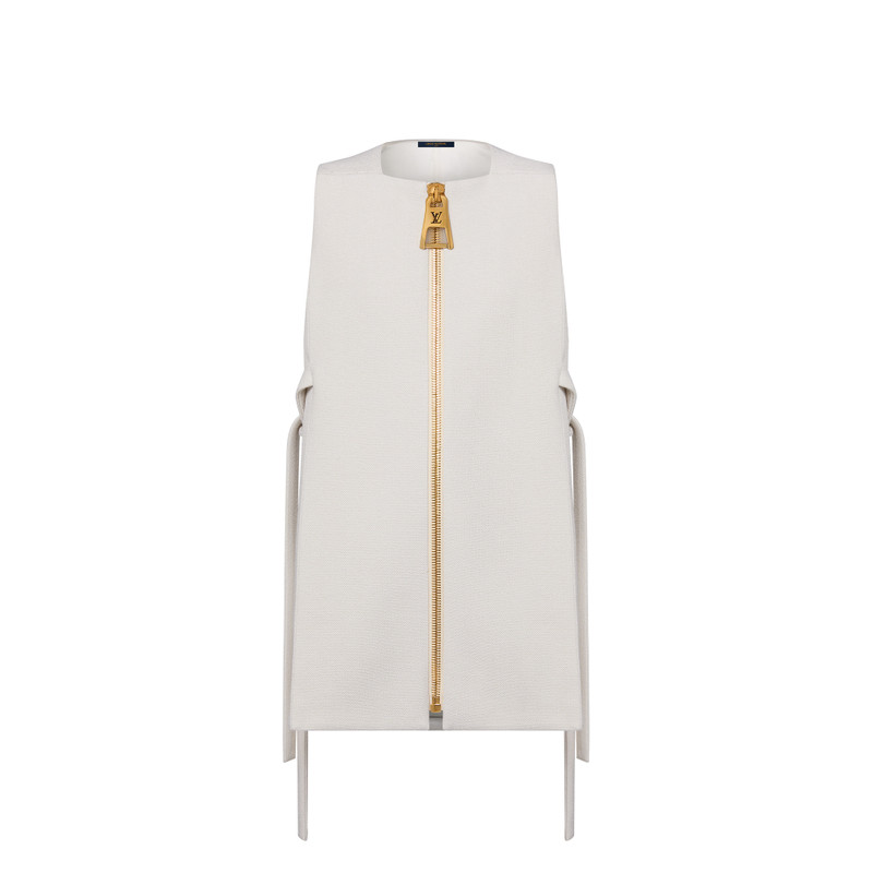 Oversized Zipper Side-Tie Dress 1