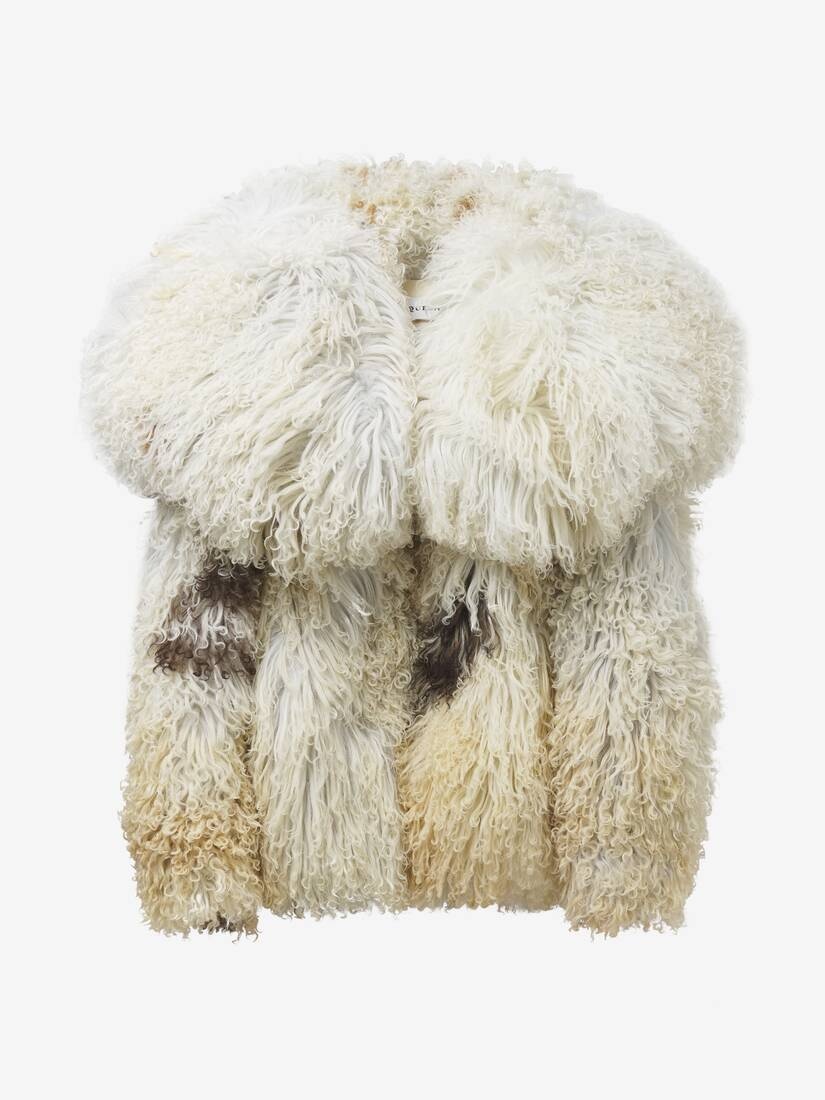 Exploded Shearling Coat - 1