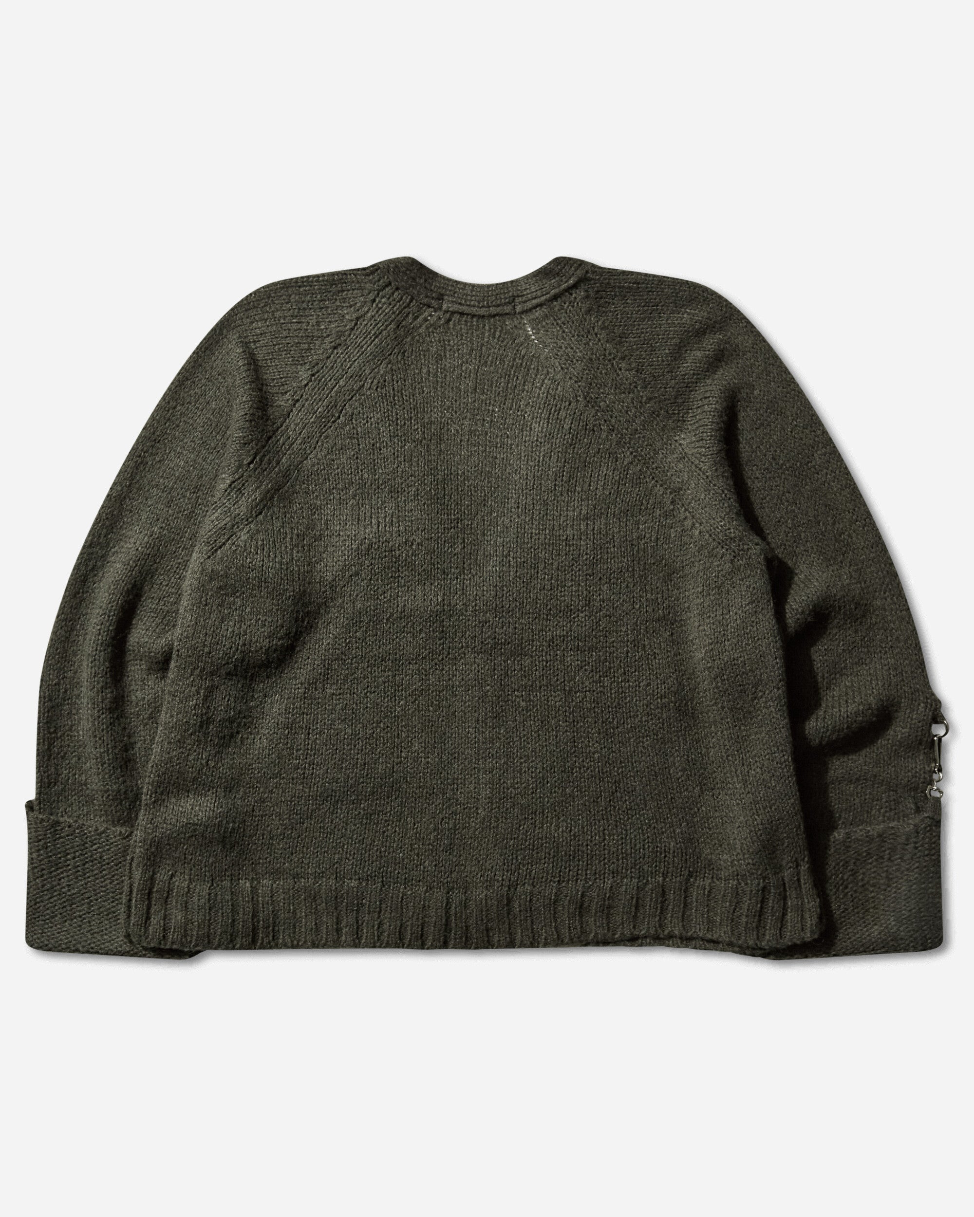 Women's Bondage Cardigan Moss Green - 2