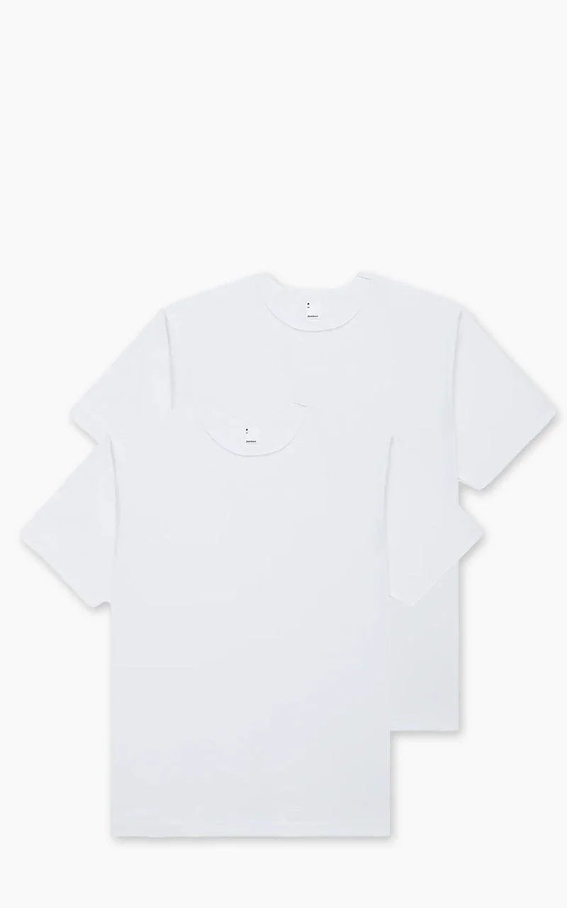 3SIXTEEN PIMA T-SHIRT 2 PACK WHITE - 1