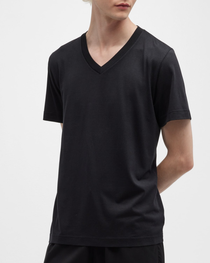 Men's V-Neck Stretch T-Shirt 6