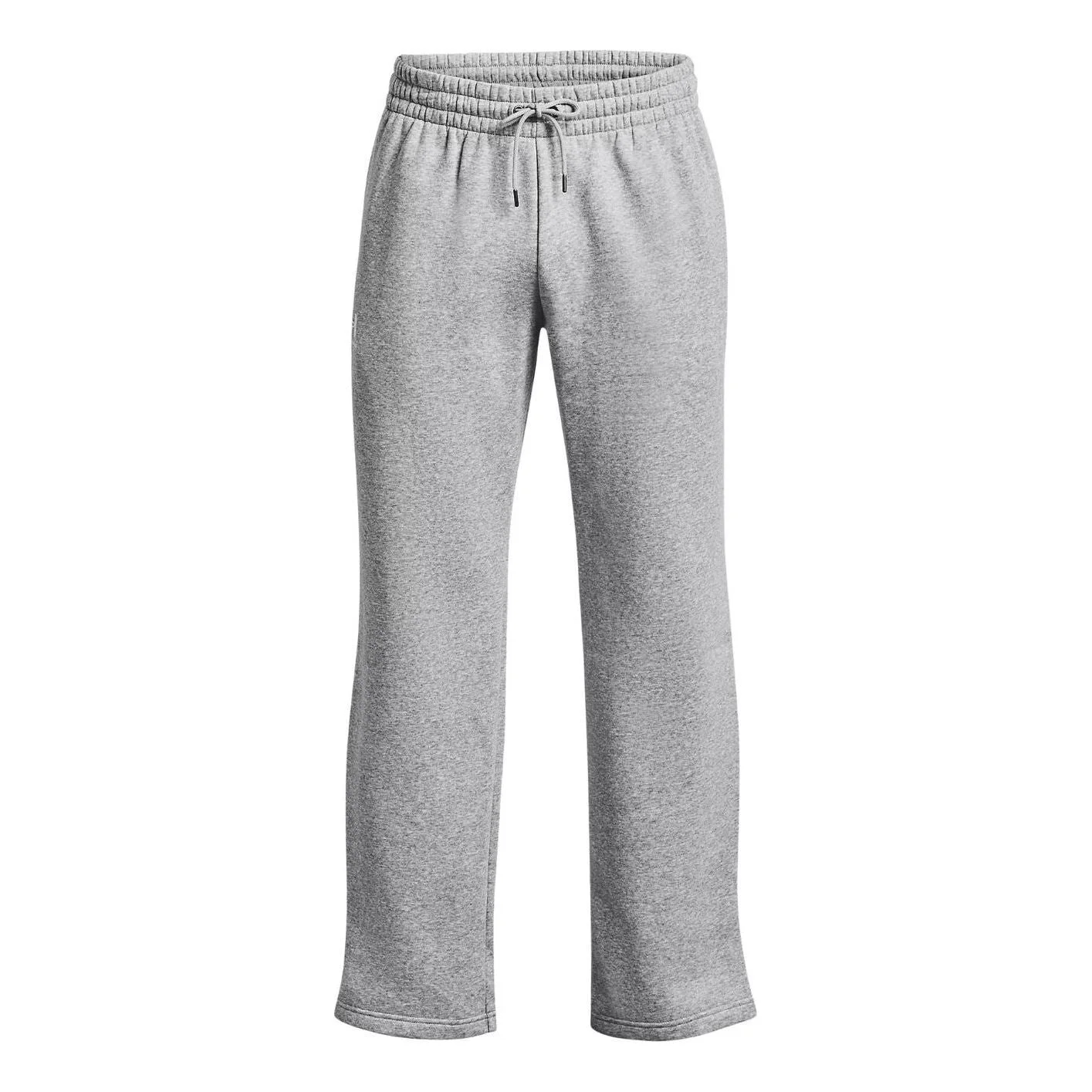 Under Armour UA Icon Fleece Pants Asia Sizing 'Mod Gray Full Heather White' 1384034-011 - 1